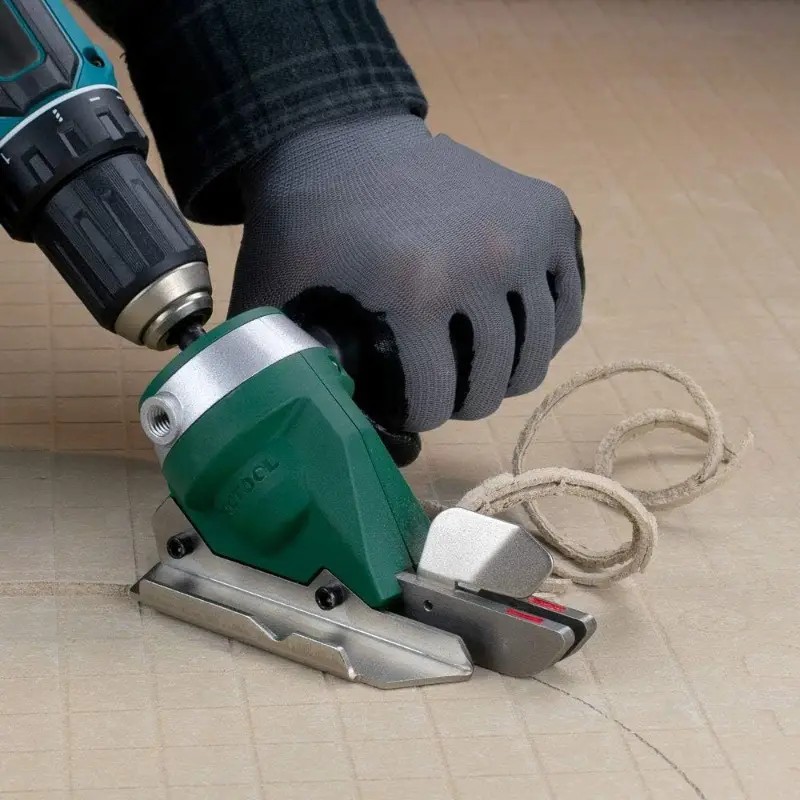 SS724 Fiber Cement Board Cutting Tool, Compatible with 18V Cordless Drill, Multi-Shape Cutting Tool