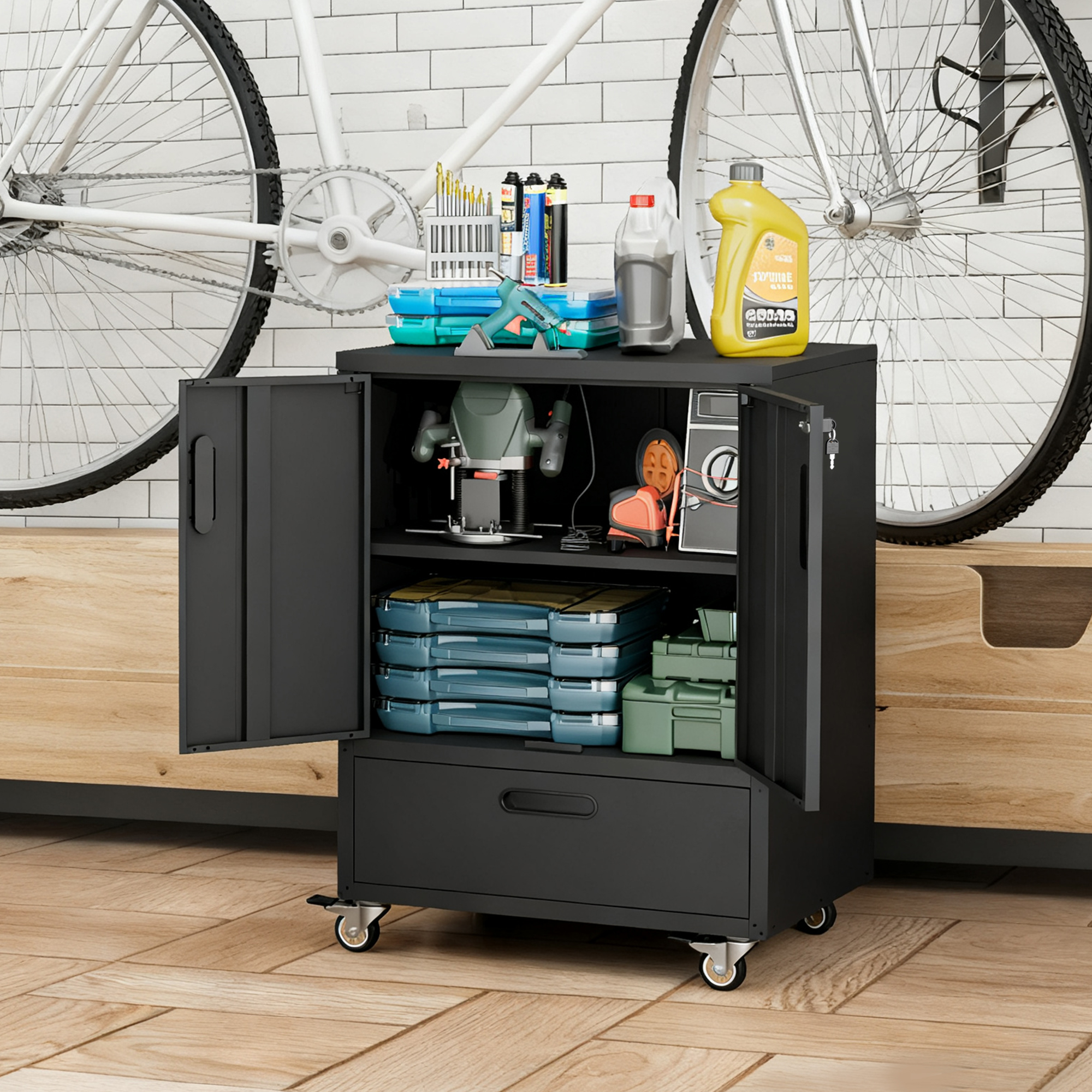 Tool Cart with Wheels, 40
