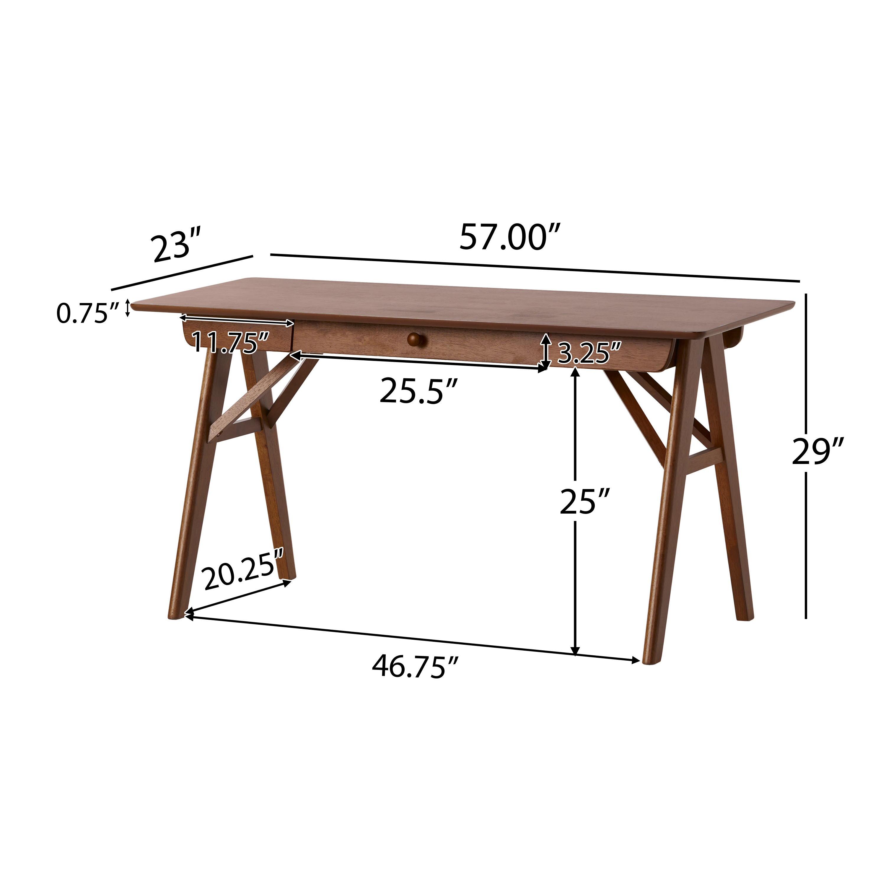 Wood Desk with Drawers, Small Computer Desk for Small Spaces, Gaming Study Home Office Desks for Work, Student PC Desk f