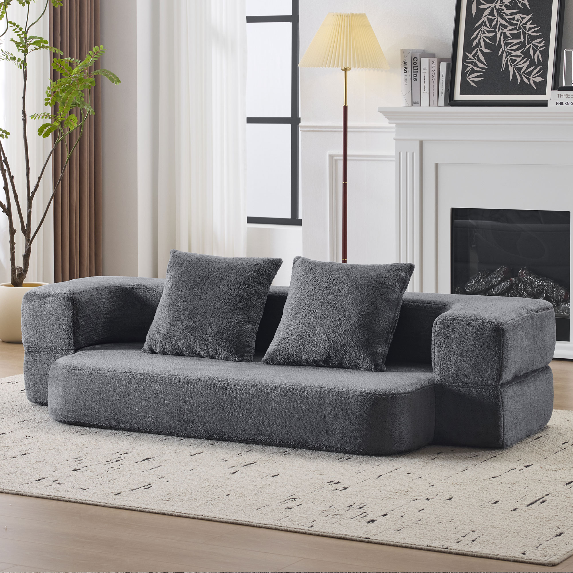 Foam Grey Outdoor Seating -  - Perfect for Patio, Lawn, Poolside & Garden