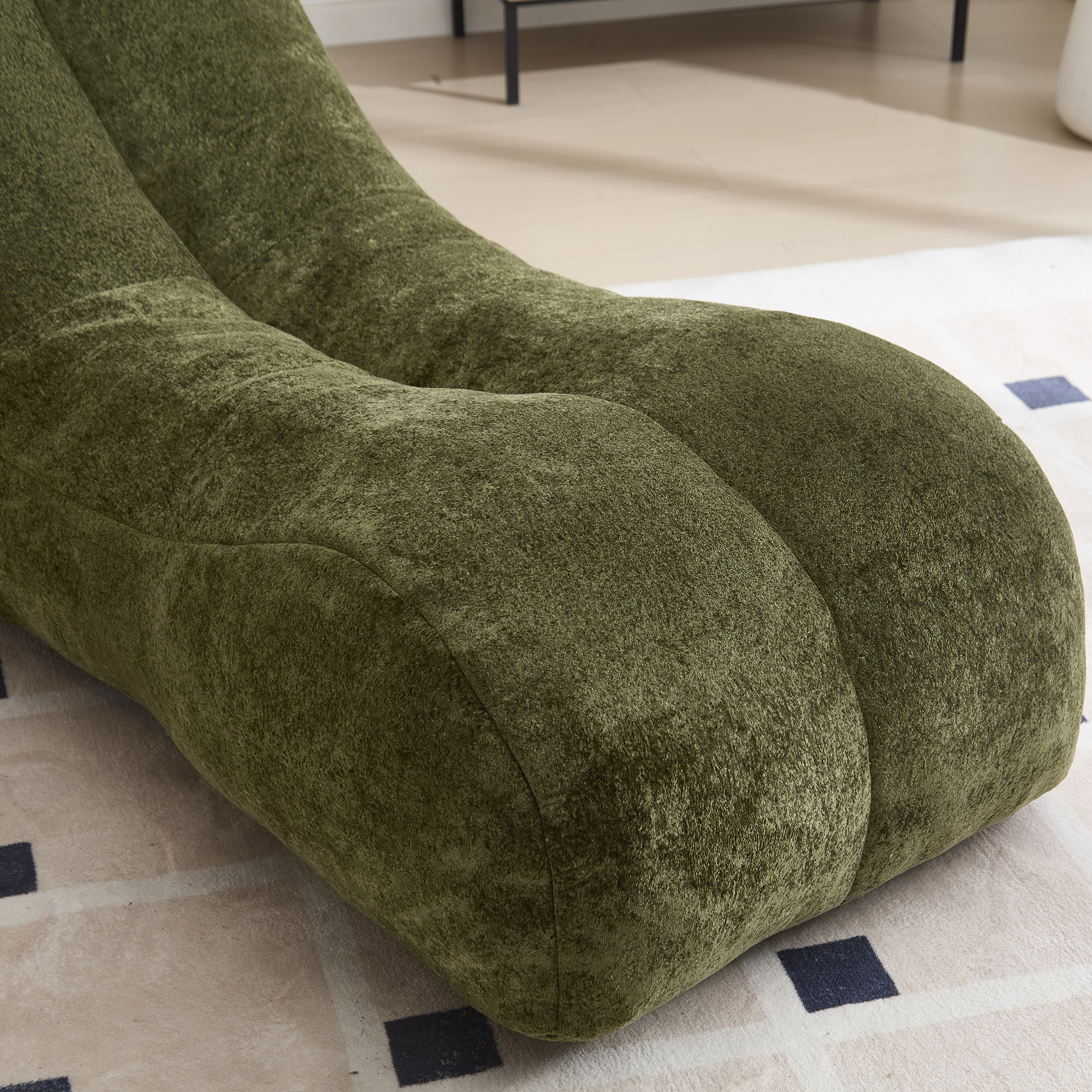 Creative bean bag sofa chair for adults filled  with high-quality sponge that is plump and elastic fitting the curves of the human body and providing gentle support to the body in all as