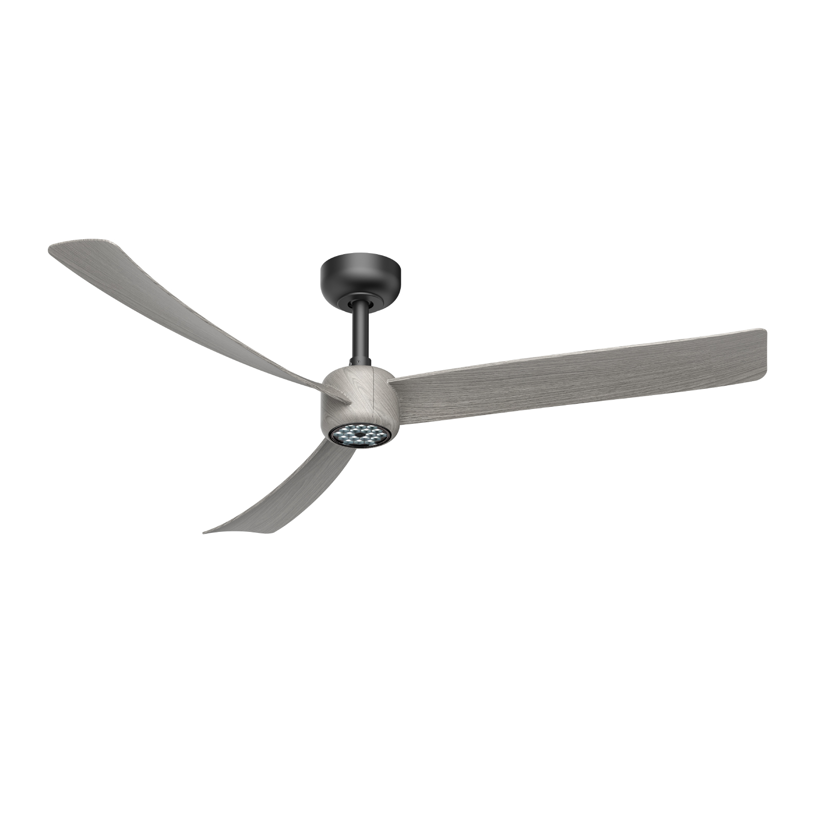 52 Inch Ceiling Fans with Lights Led Remote Control Low Profile Flush Mount for Living Room Bedroom Outdoor Patio,DC Motor,Reversible,Dimmable,Buzzer ON/Off, 3D-I3