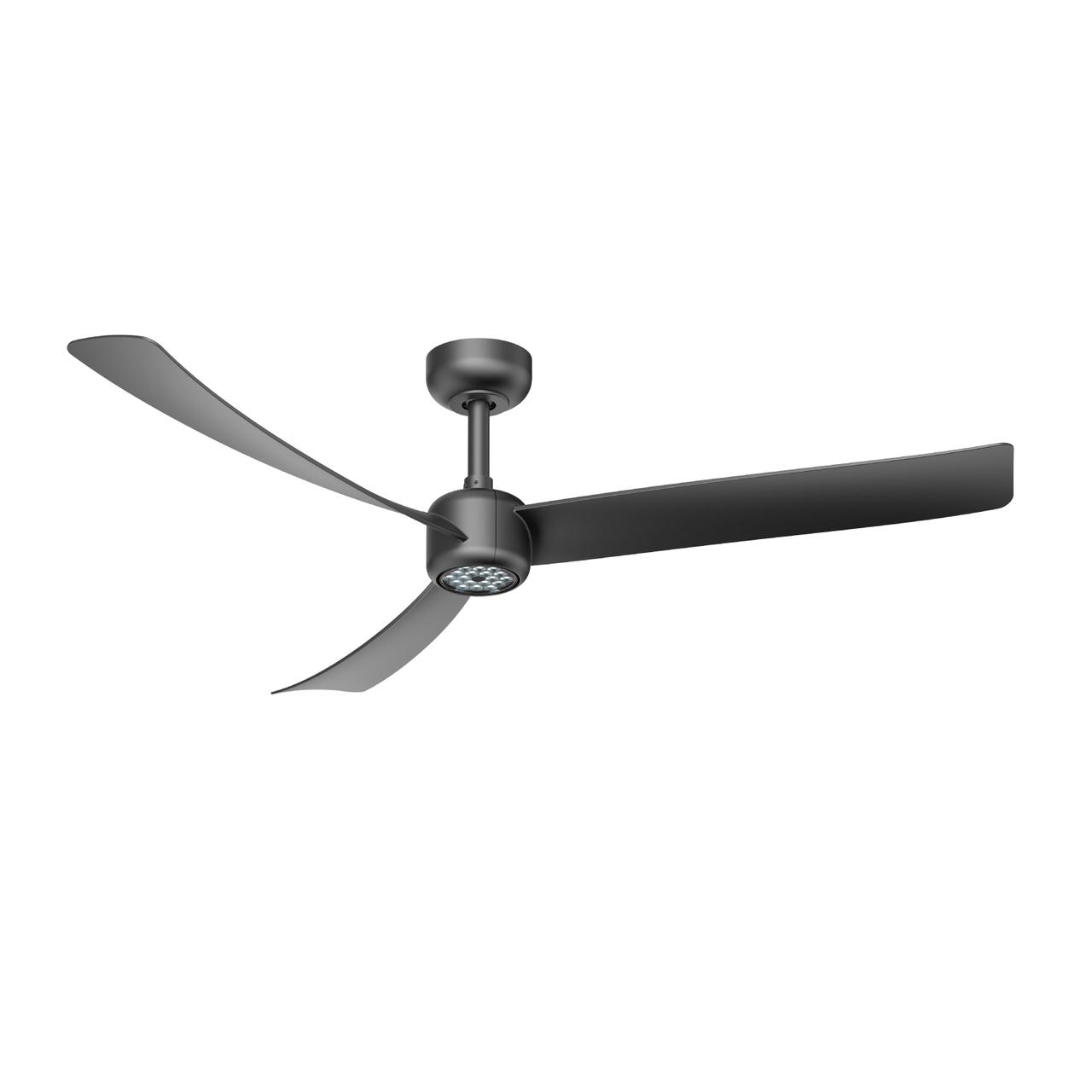 52 Inch Ceiling Fans with Lights Led Remote Control Low Profile Flush Mount for Living Room Bedroom Outdoor Patio,DC Motor,Reversible,Dimmable,Buzzer ON/Off, 3D-I3