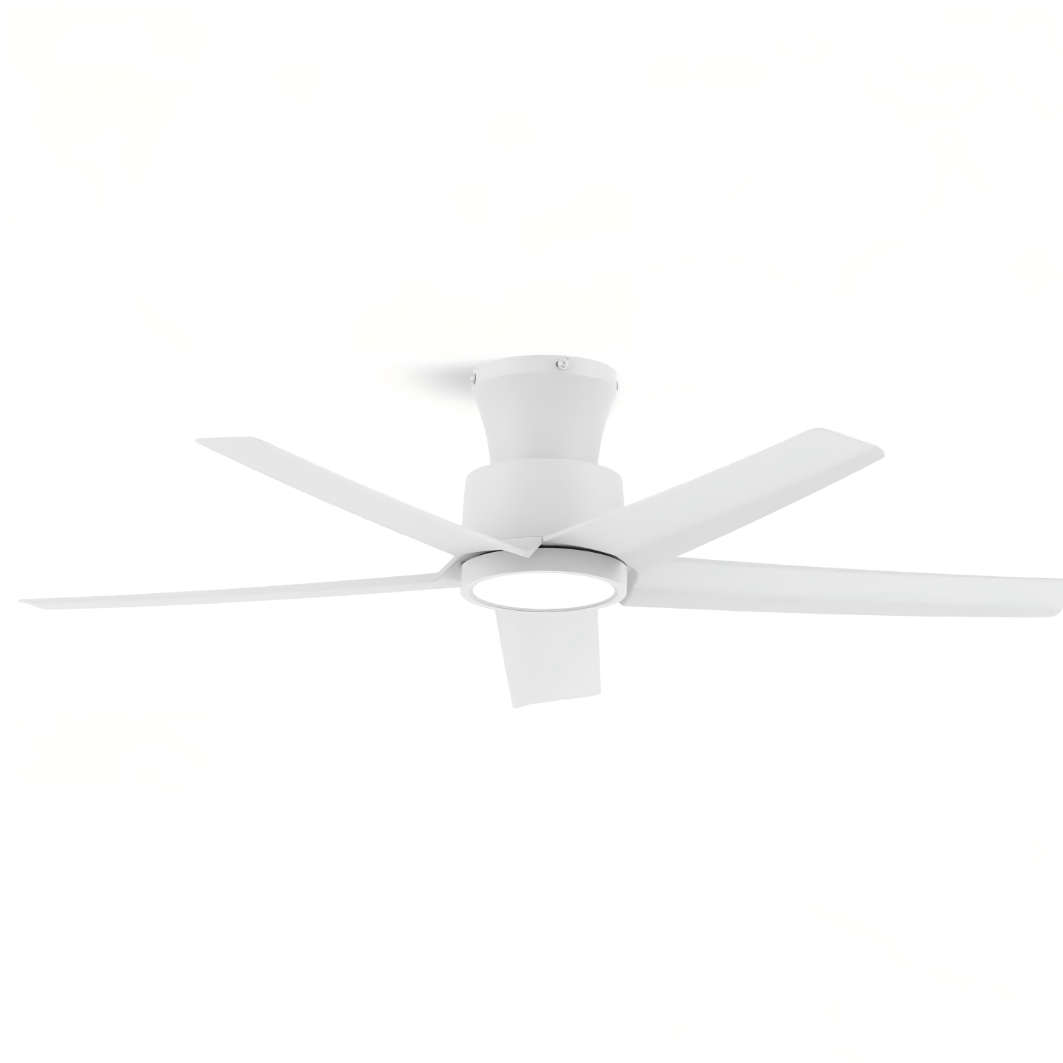 44 inch Ceiling Fans with Lights, Large Air Volume Ceiling Fans with Reversible Quiet DC Motor and Remote, 5D-W5, 5X-W5