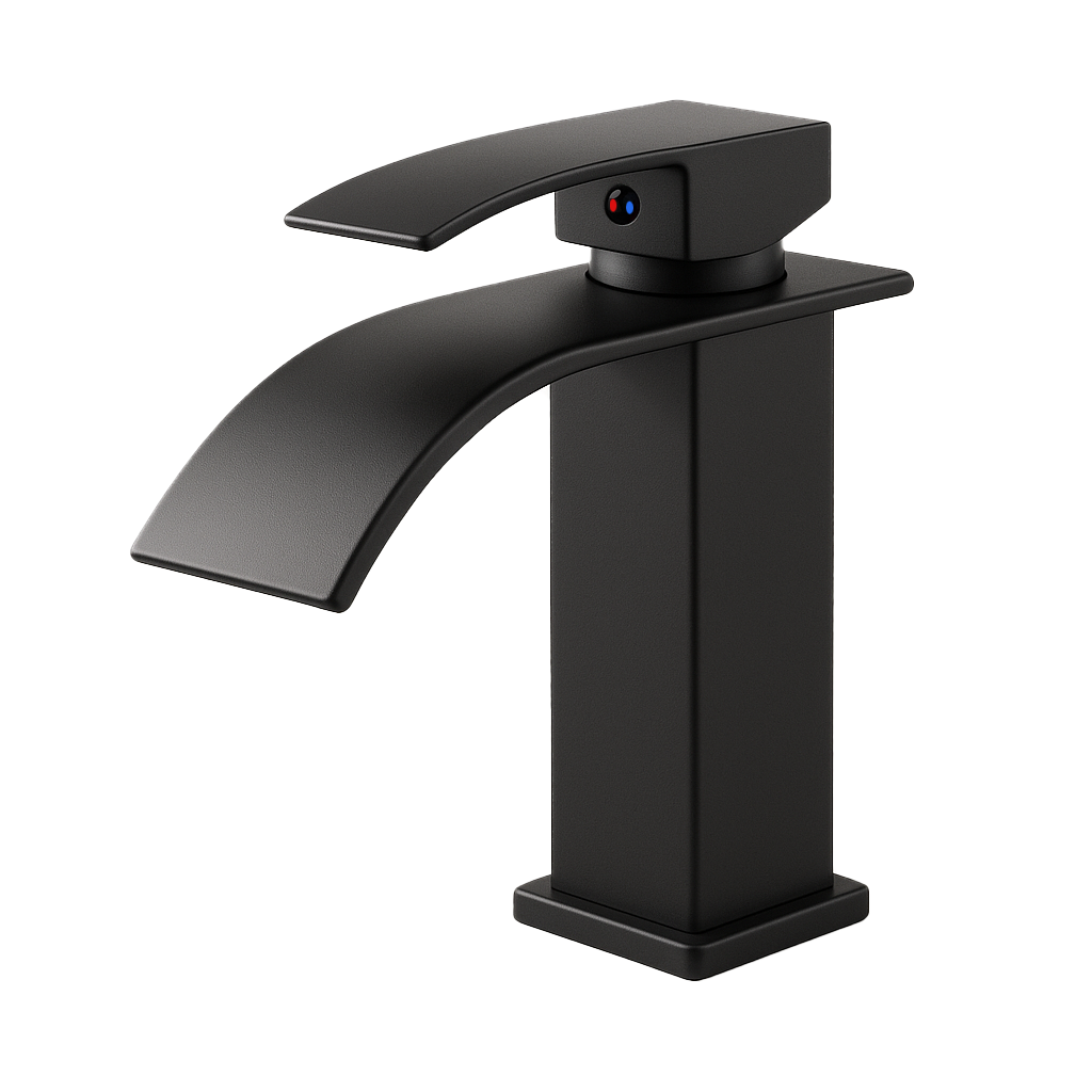 Single Handle Bathroom Faucet Lavatory Faucet Stainless Steel Single Hole-TP, Brushed Nickel