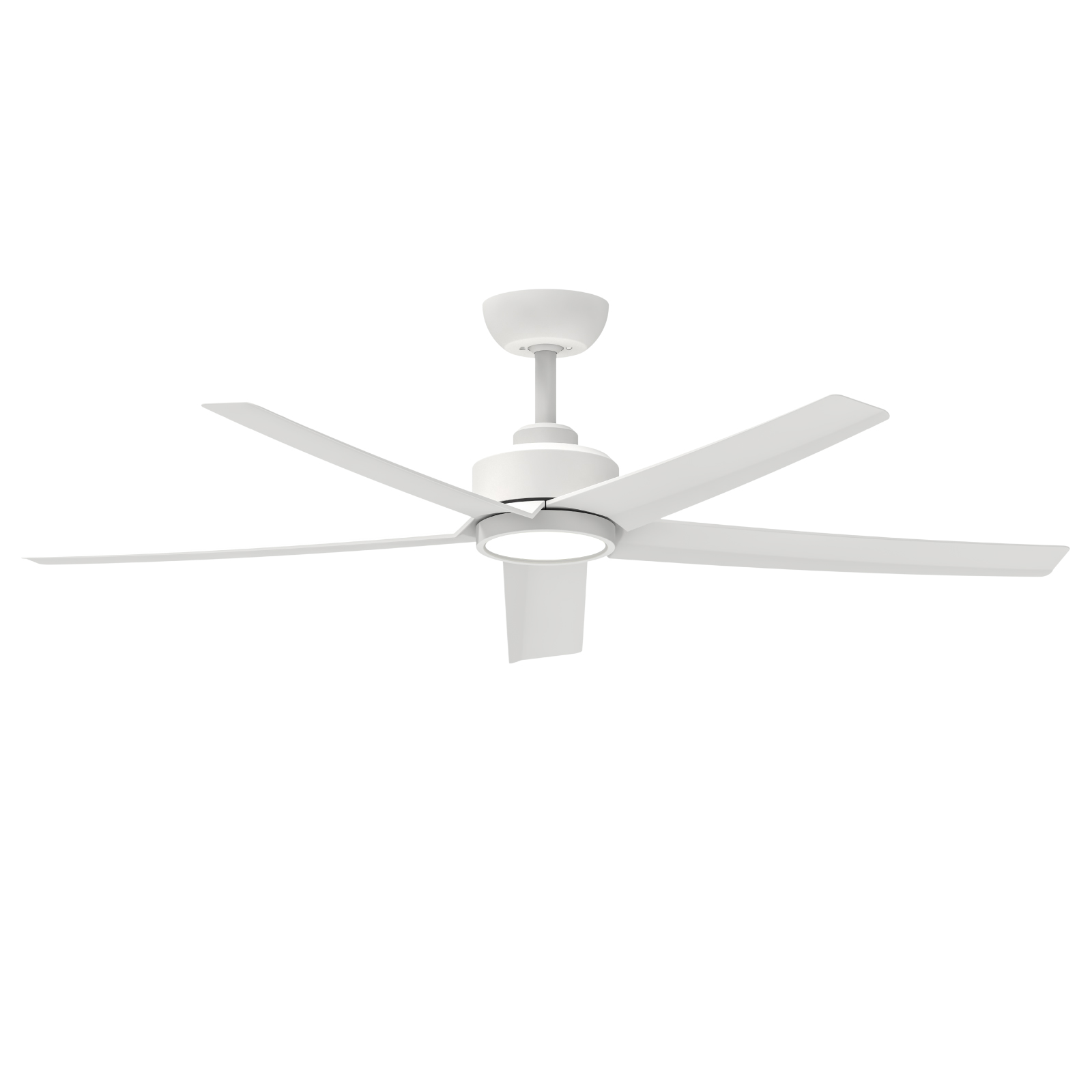 52 inch Ceiling Fans with Lights, Large Air Volume Ceiling Fans with Reversible Quiet DC Motor and Remote, 5D-W5, 5X-W5