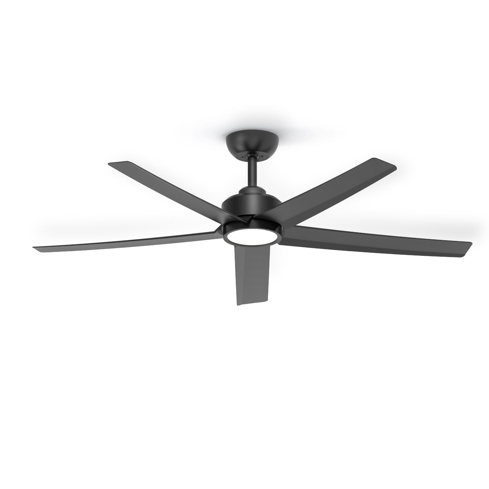 52 inch Ceiling Fans with Lights, Large Air Volume Ceiling Fans with Reversible Quiet DC Motor and Remote, 5D-W5, 5X-W5