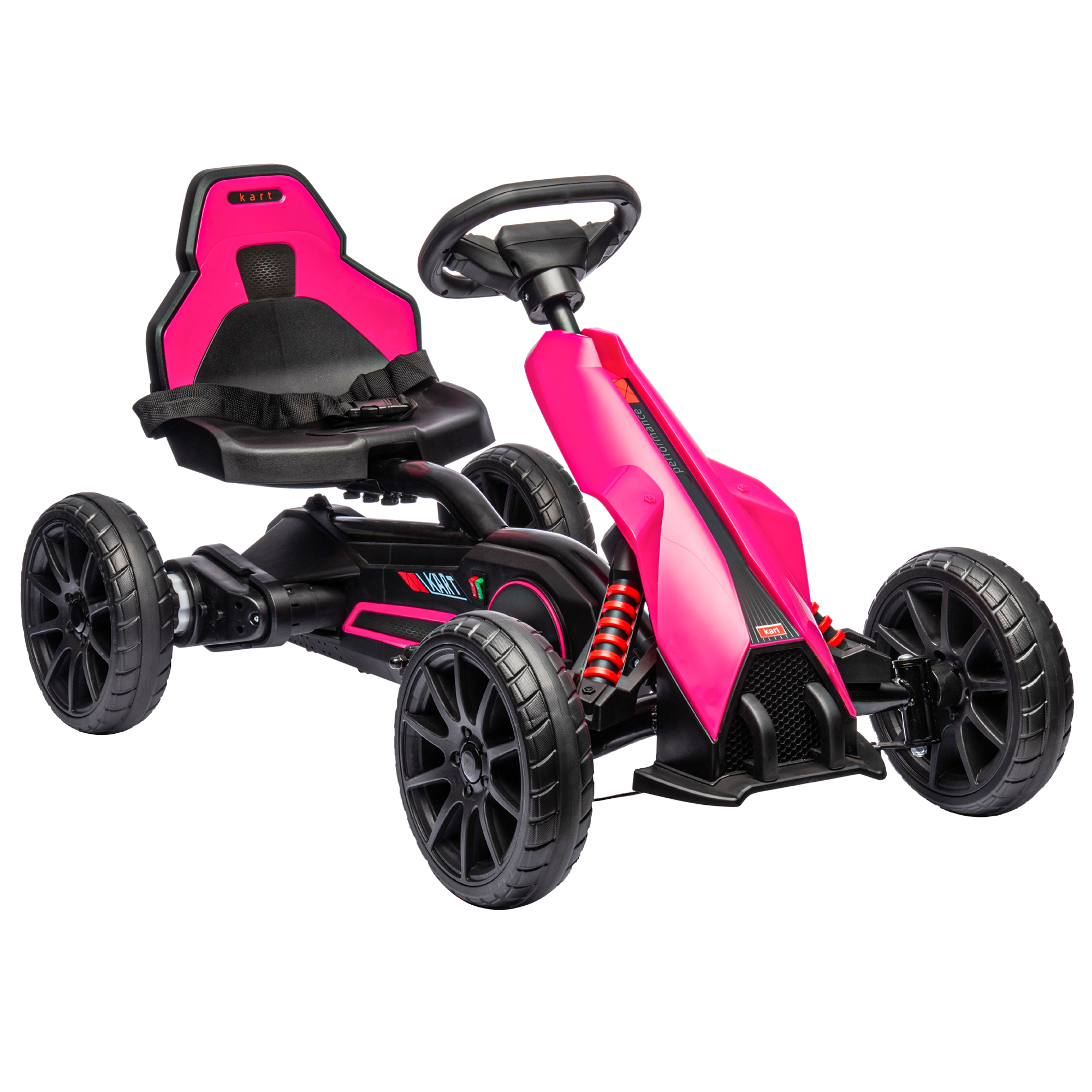 12V Electric Go Kart for Kids w/ Adjustable Speed, Red (Drop Shipping Only, Not for Amazon)