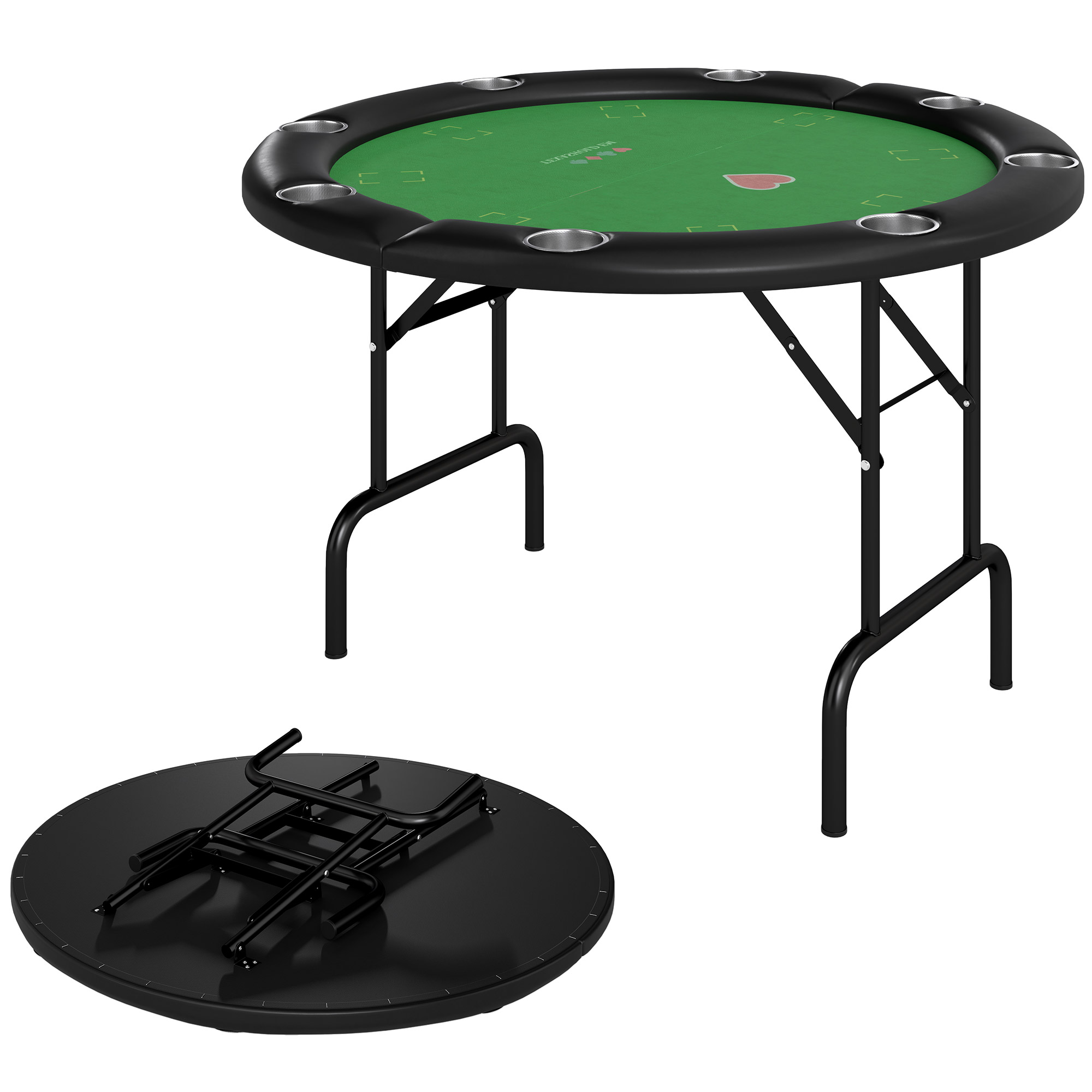 Poker Table Foldable 47