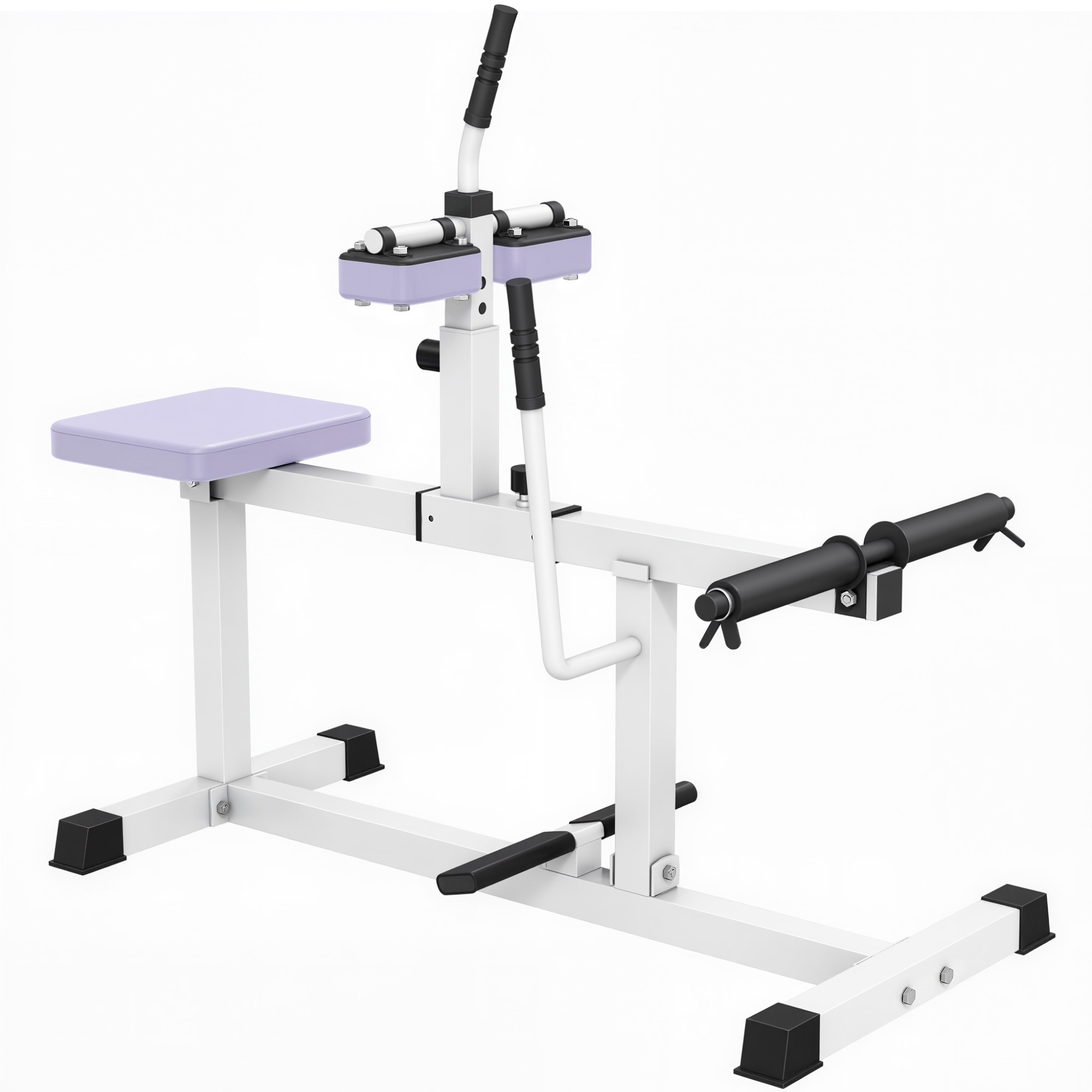Adjustable Steel Seated Calf Raise Exercise Strength Training Gym Equipment, Purple (Drop Shipping Only, Not for Amazon)