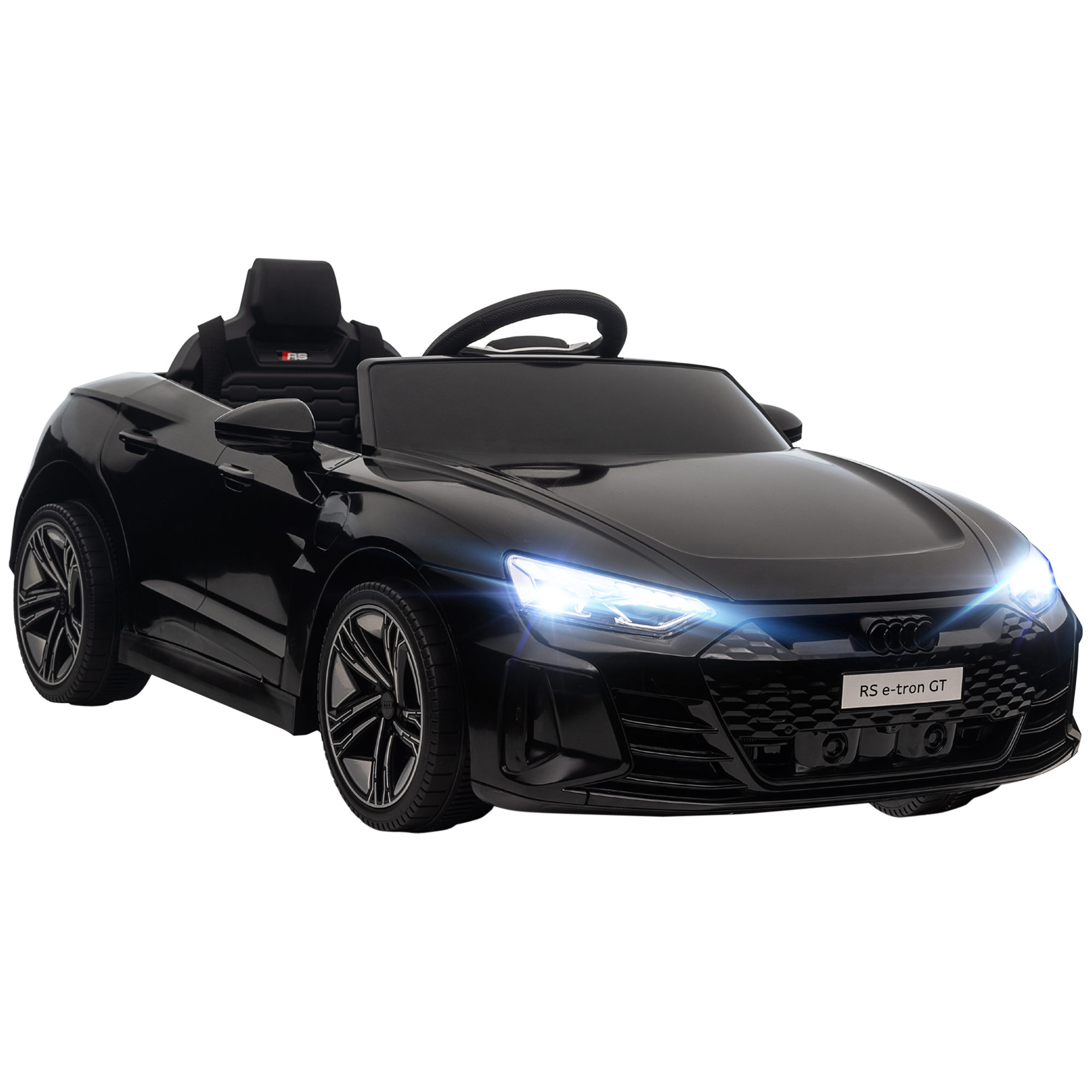Licensed Audi RS e-tron GT 12V Ride On Car Truck for Kids, Electric Car Ride On Vehicle w/Parent Remote Control, Music, Lights, for Toddlers, Red (Drop Shipping Only, Not for Amazon)