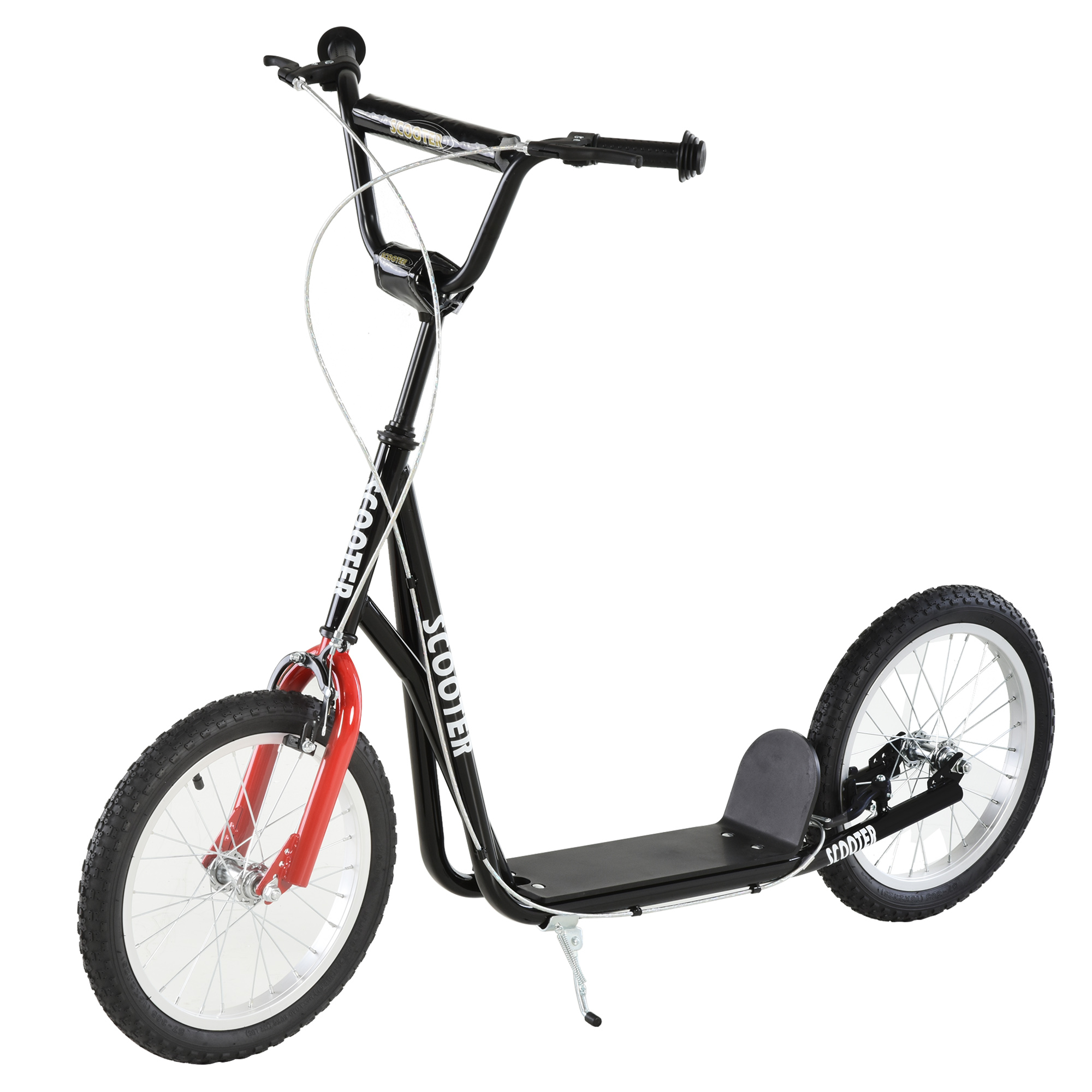 Youth Scooter Kick Scooter for Kids 5+, Max Load 220 LBS., with Adjustable Handlebar, 16