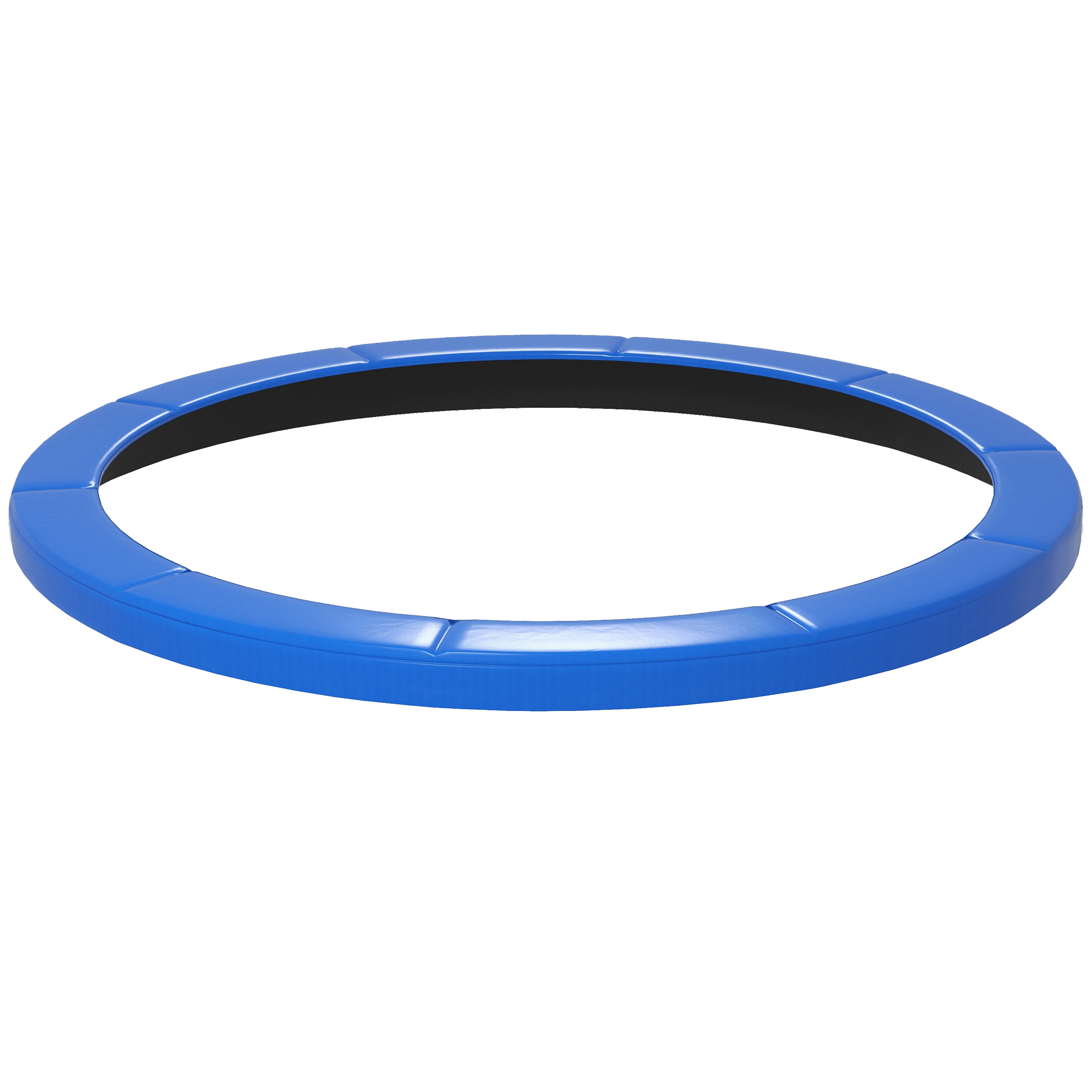 12FT Trampoline Spring Cover, Safety Trampoline Pad Replacement, Waterproof and Tear Resistant, All Weather Trampoline Accessories, No Holes for Pole, Blue (Drop Shipping Only, Not for Amazon)