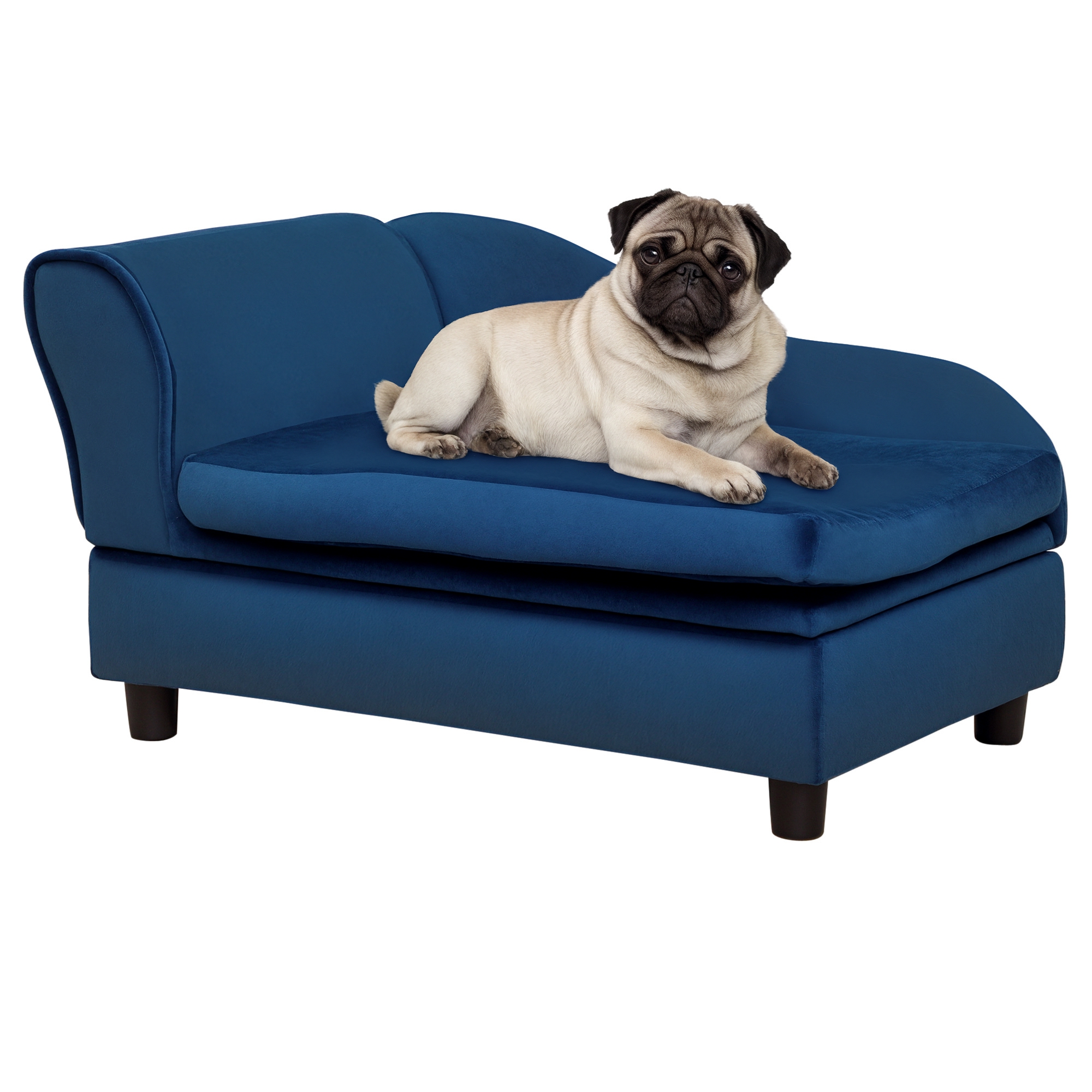 Pet Sofa Bed Couch with Storage, Pet Sofa for Cats and Small Dogs (Drop Shipping Only, Not for Amazon)