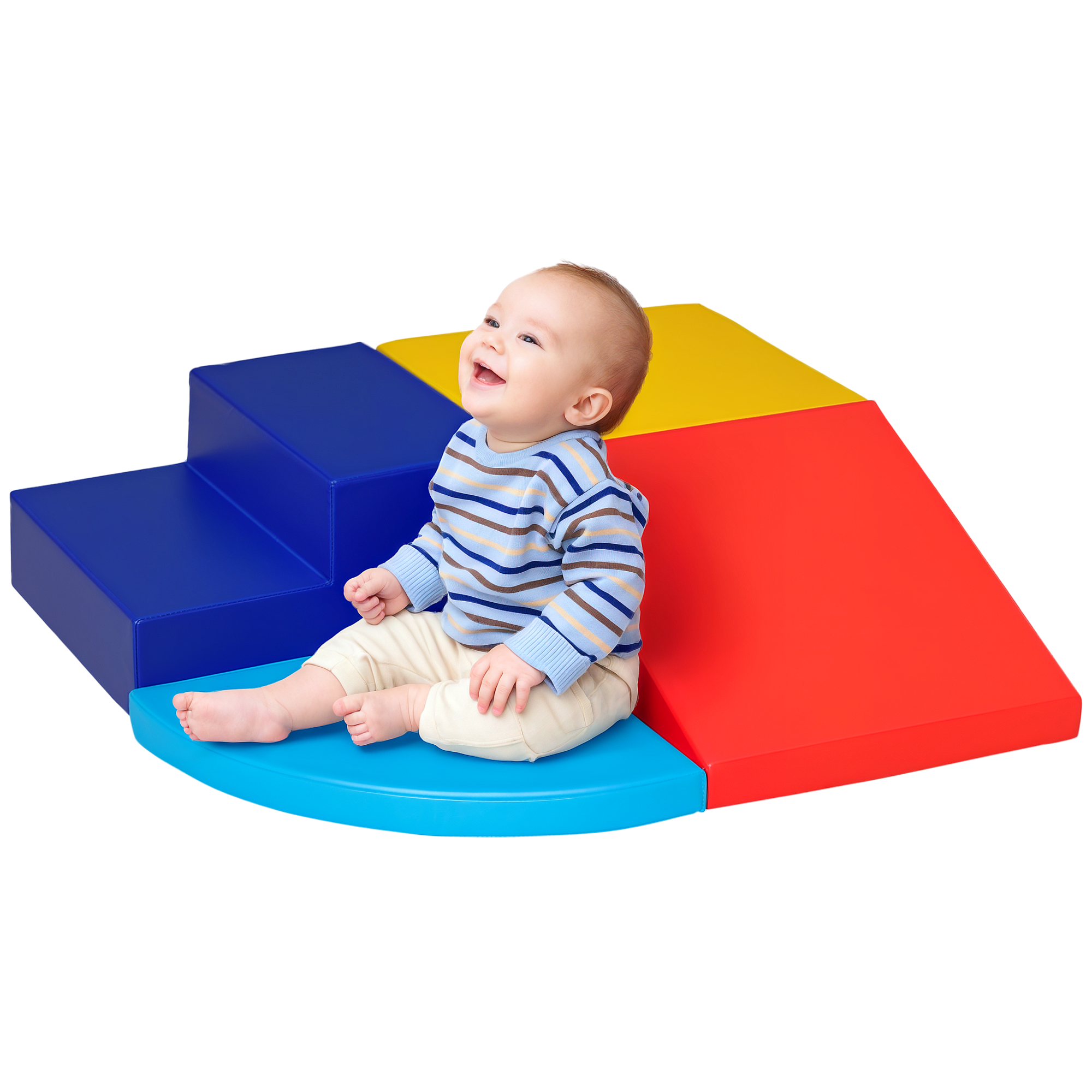 Foam Play Set for Toddlers and Children Crawling or Sliding, Multicolor (Drop Shipping Only, Not for Amazon)