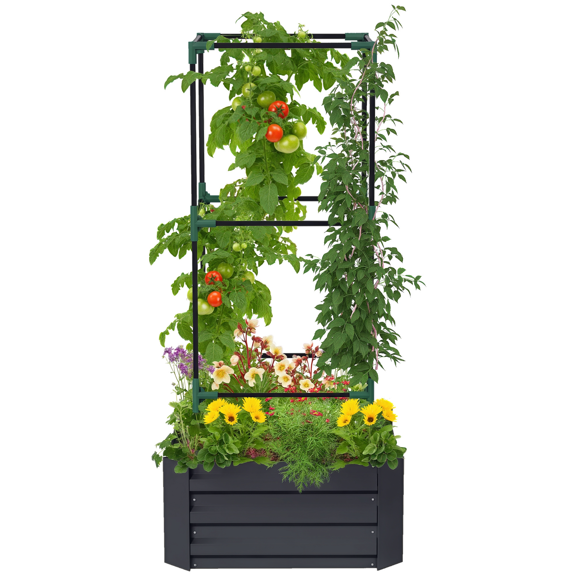 Galvanized Planter Box, 24