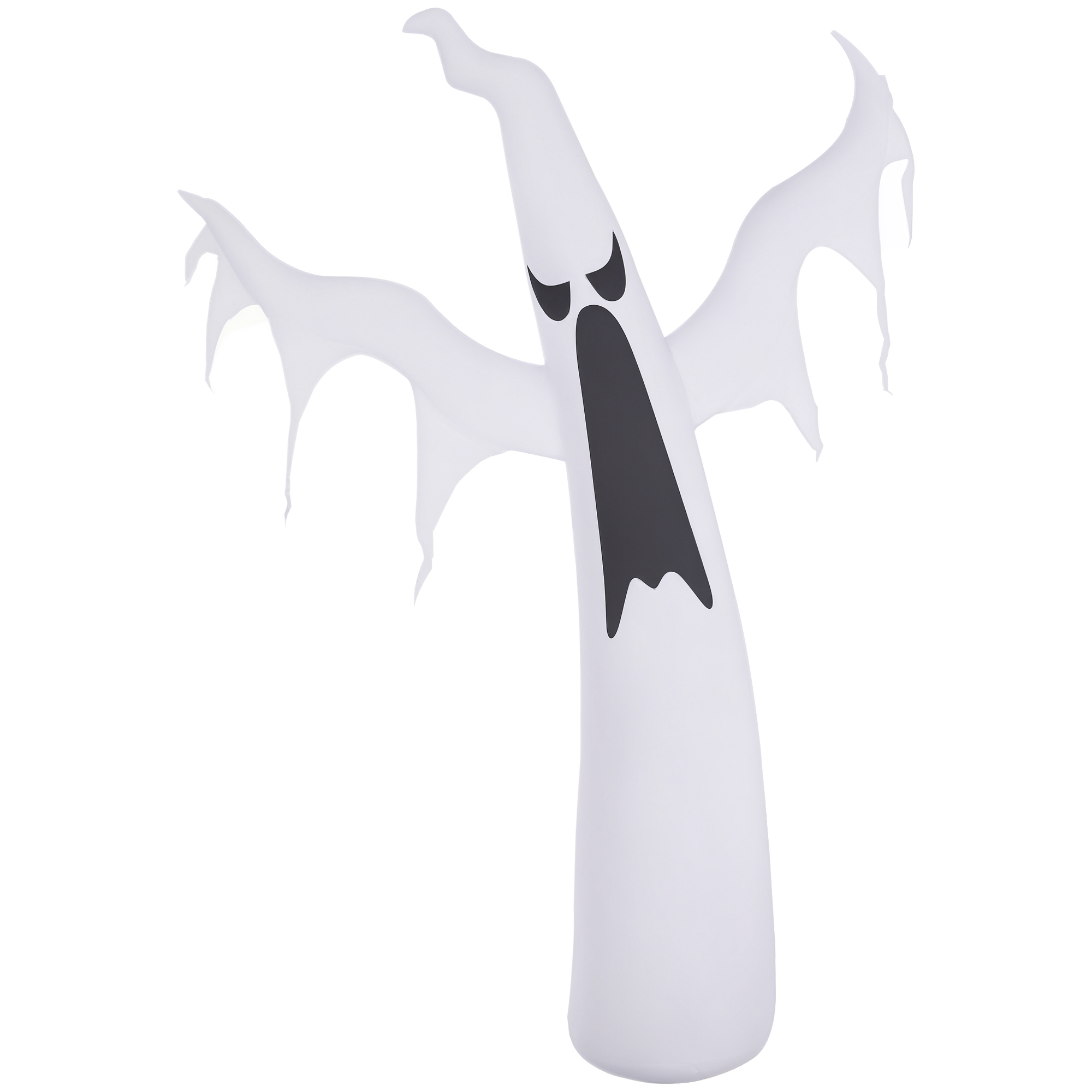 6' Tall Halloween Inflatables Outdoor Decorations White Ghost, Light Up Blow Up Yard Decor with LED Light and Fan Indoor Outdoor for Garden, Lawn, Party, Holiday (Drop Shipping Only, Not for Amazon)