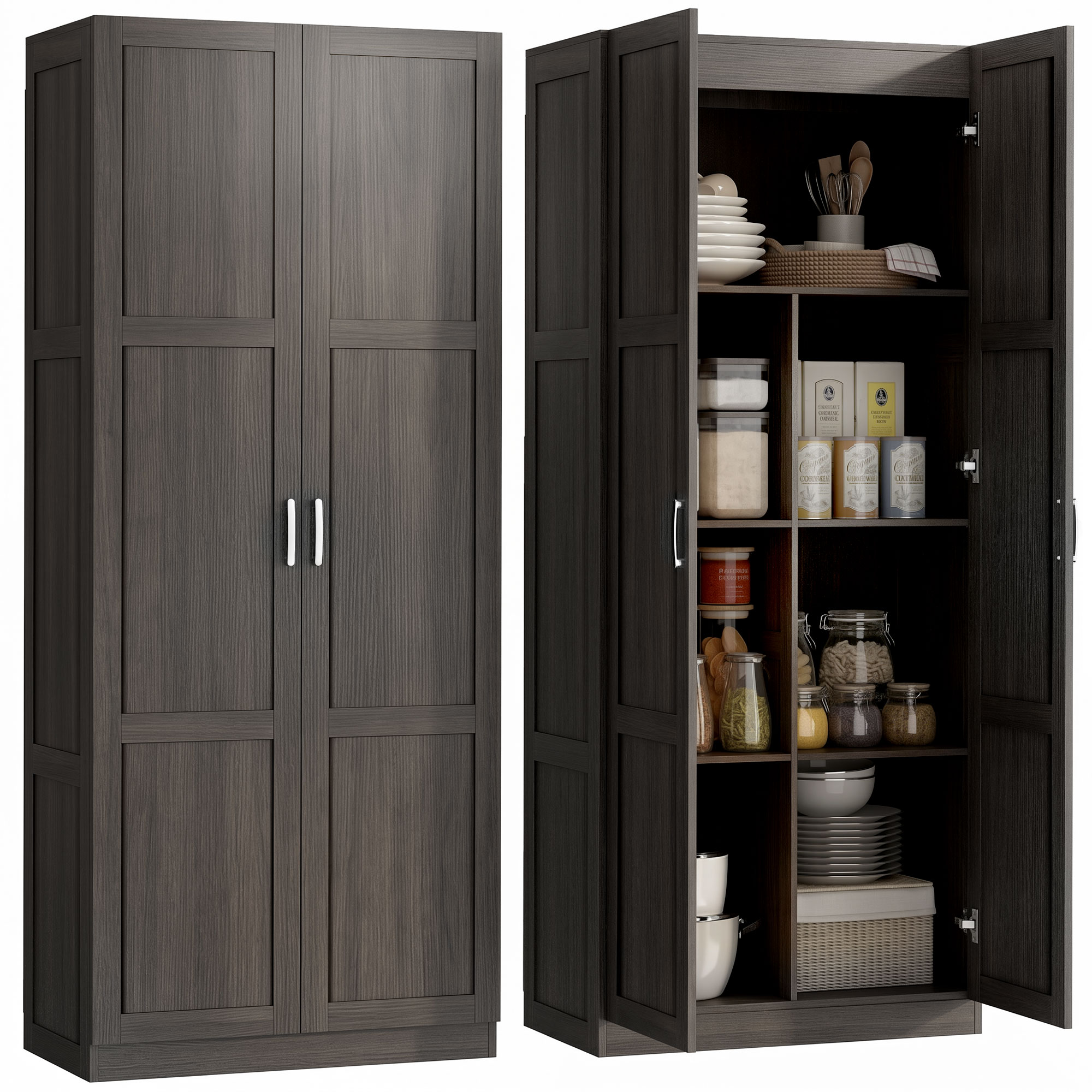 Farmhouse Pantry Cabinet, 71