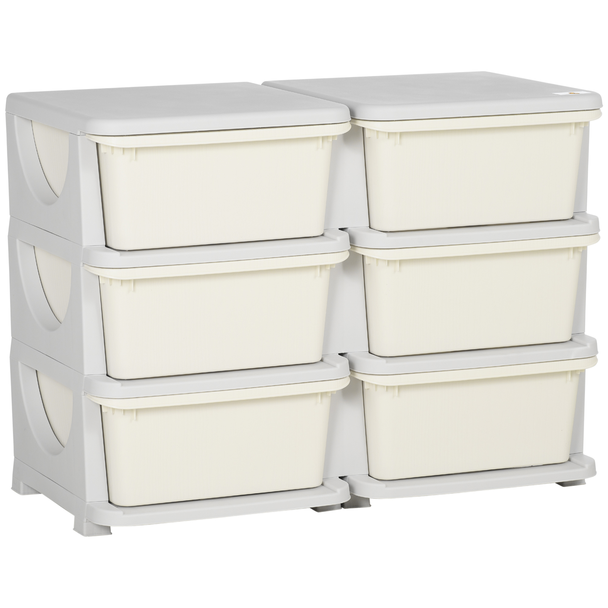 Kids Storage Unit, with Six Drawers - Pink (Drop Shipping Only, Not for Amazon)