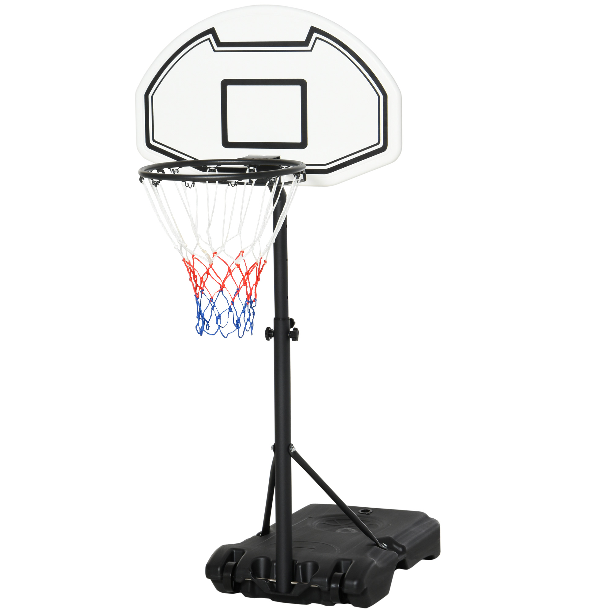 94-123cm Adjustable Height Basketball Hoop and Stand (Drop Shipping Only, Not for Amazon)