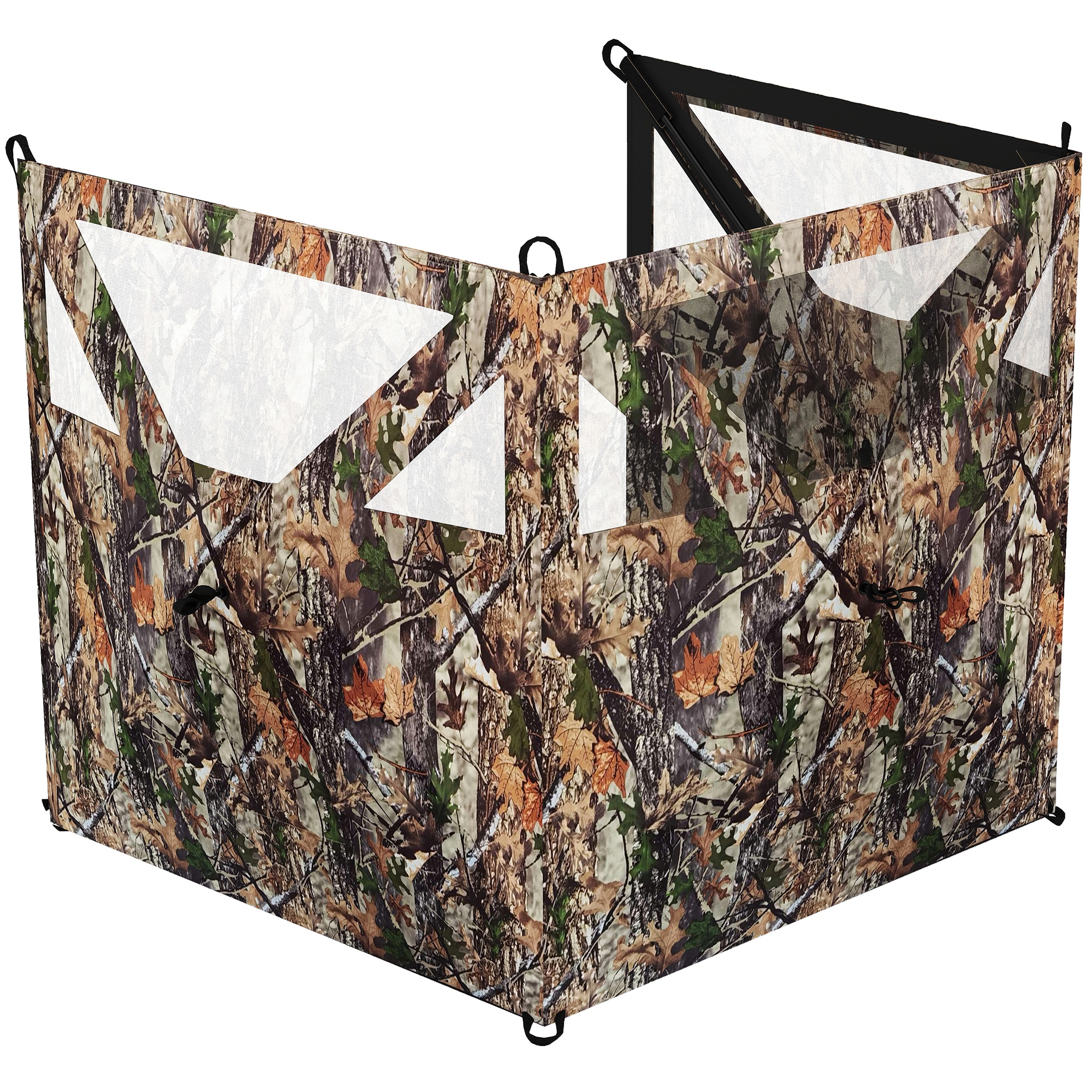 Camping Hunting Blind, 3-Panel Blind See Through for Hunting Camping 176