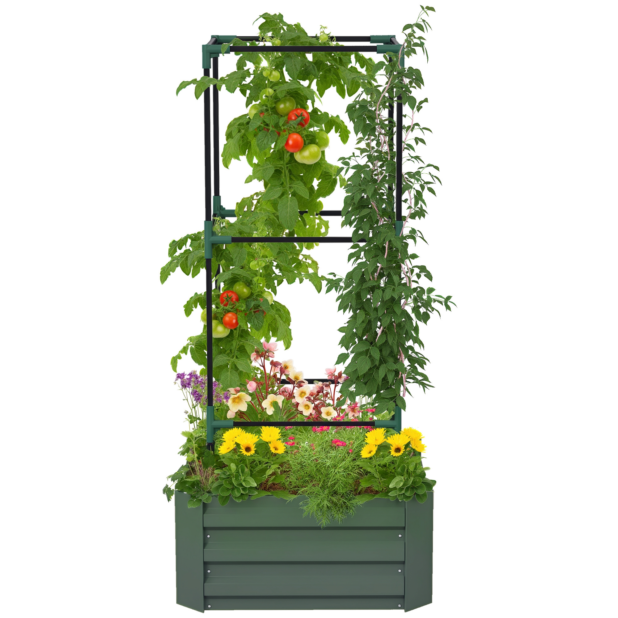 Galvanized Planter Box, 24