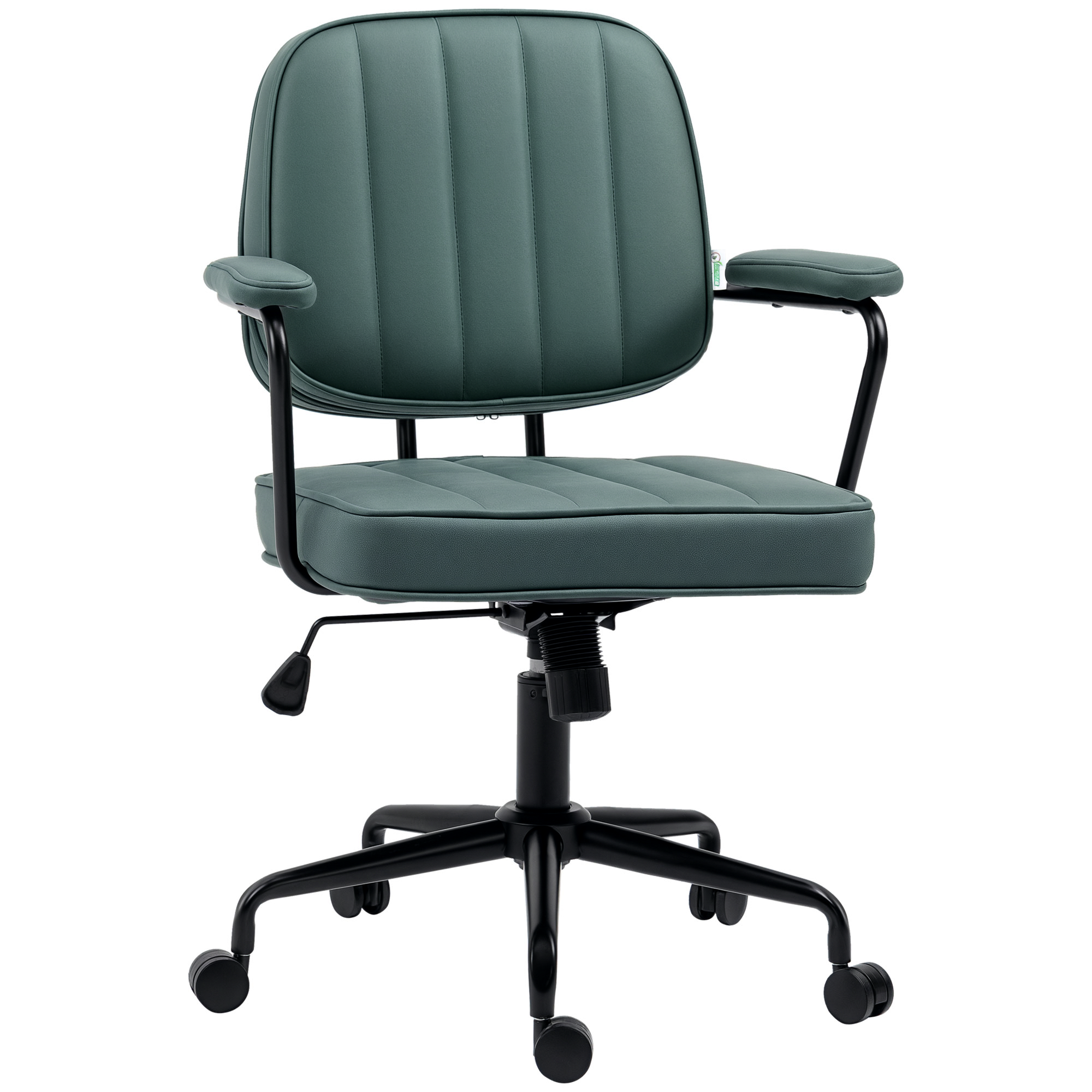 Home Office Chair with Adjustable Height and Tilt, Green (Drop Shipping Only, Not for Amazon)