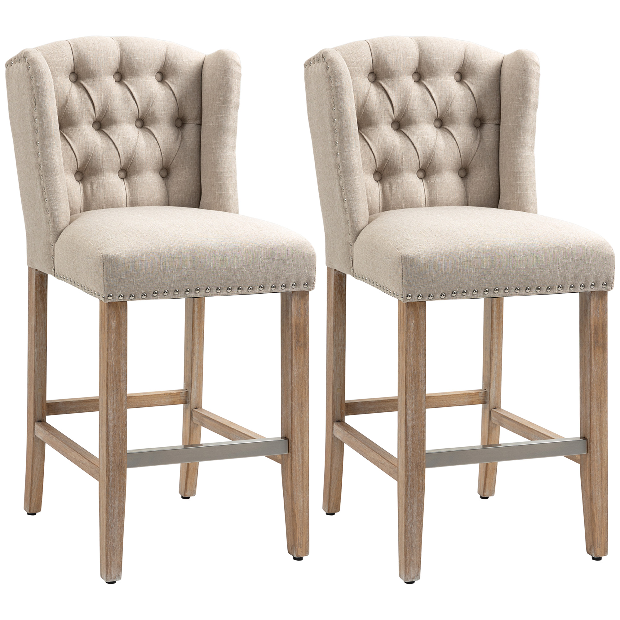 Counter Height Bar Stools Set of 2, 27