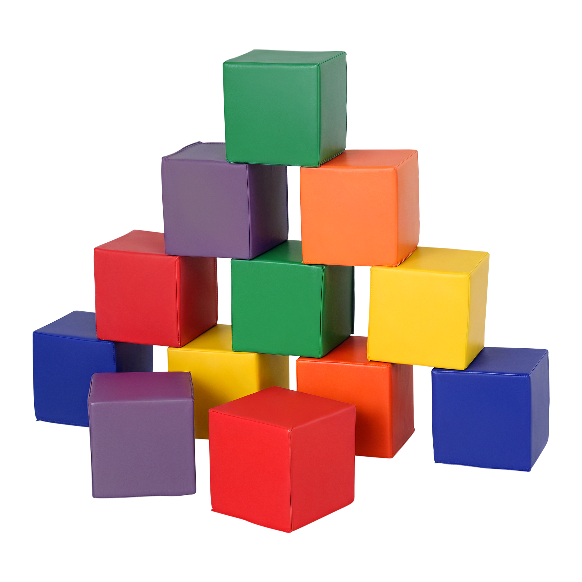 12 PCs Soft Play Blocks, Soft Foam Toy, Building and Stacking Blocks for Kids, Grey (Drop Shipping Only, Not for Amazon)