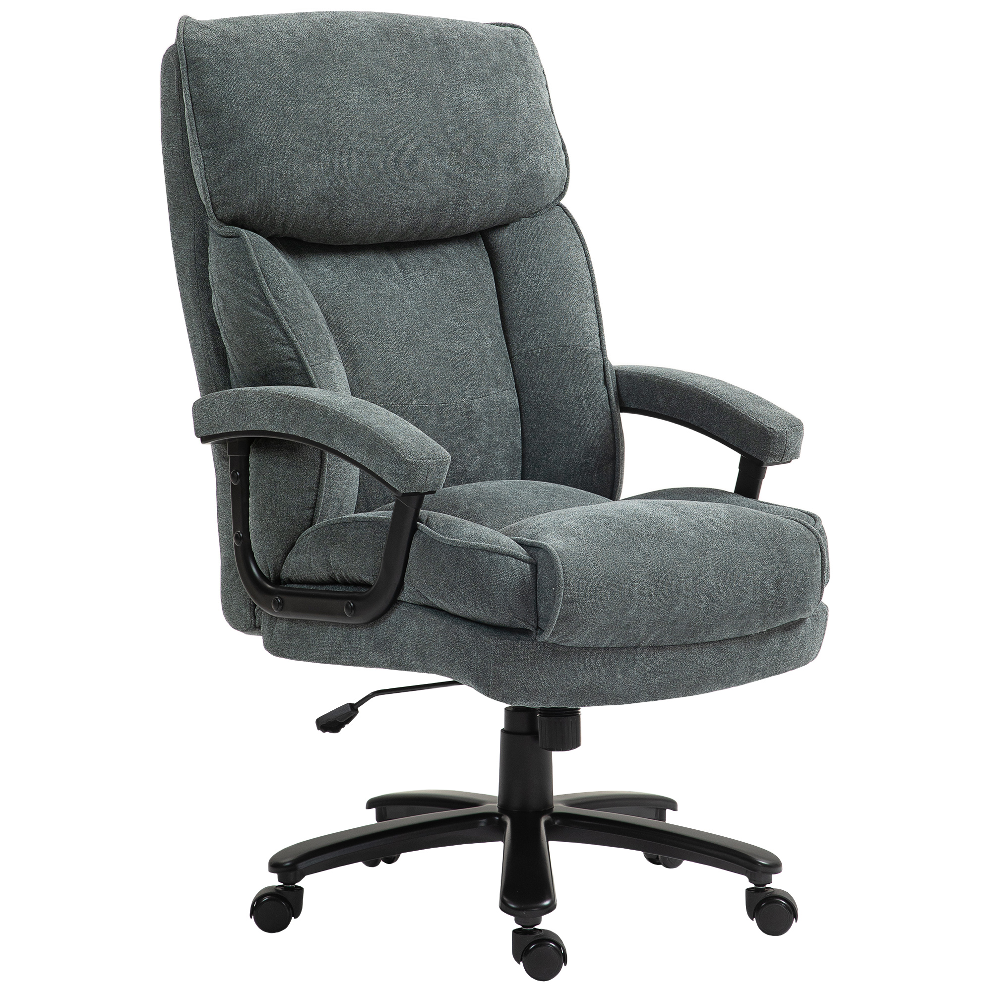 Big and Tall Executive Office Chair, Up to 450 lbs. Heavy Duty Desk Chair, Computer Chair for Heavy People, Gray (Drop Shipping Only, Not for Amazon)