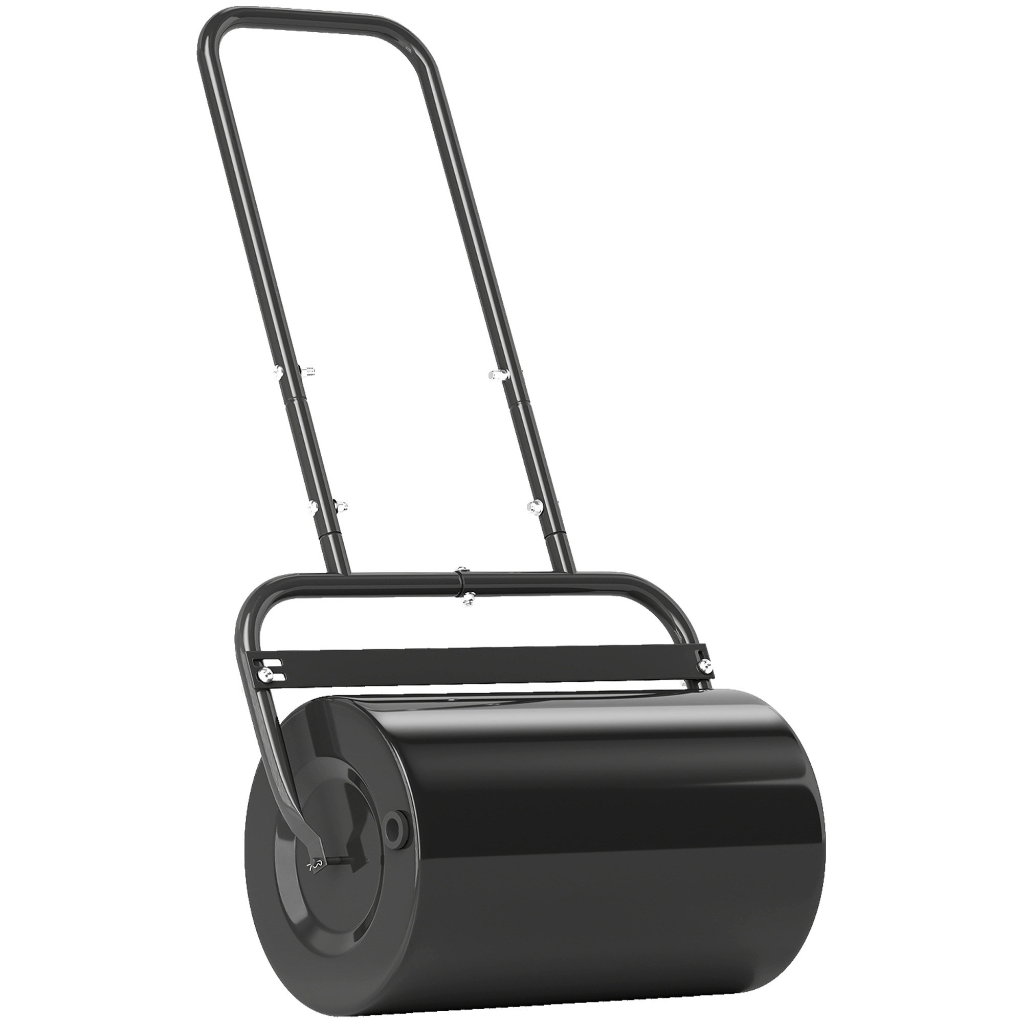 38L Fillable Cylinder Steel Lawn Roller - Dark Green (Drop Shipping Only, Not for Amazon)