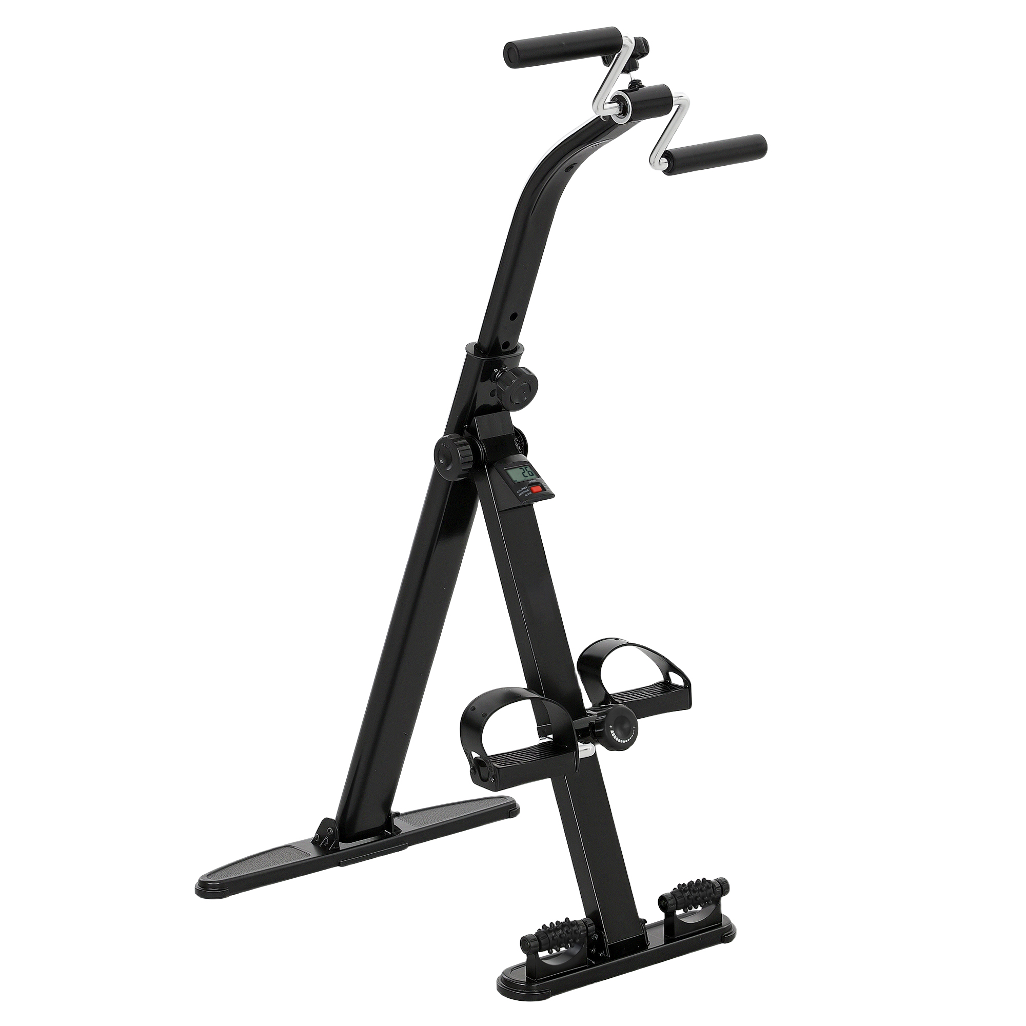 Seated Pedal Exerciser, Foldable Leg Exercise Bike with LCD Monitor for Seniors Elderly, Rehabilitation Recovery Therapy (Drop Shipping Only, Not for Amazon)