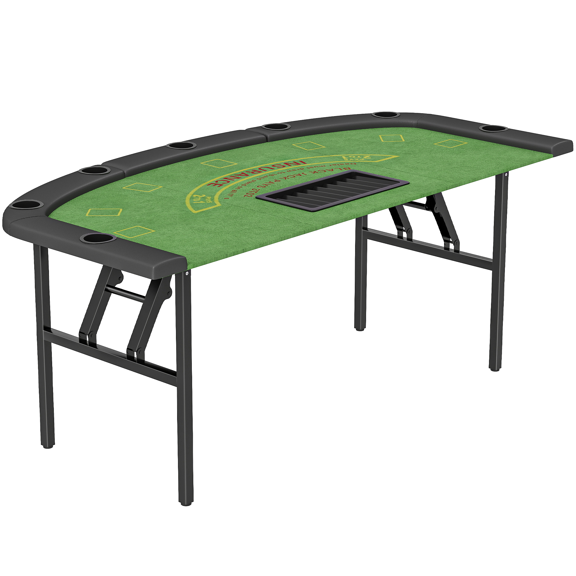Poker Table Foldable, 72