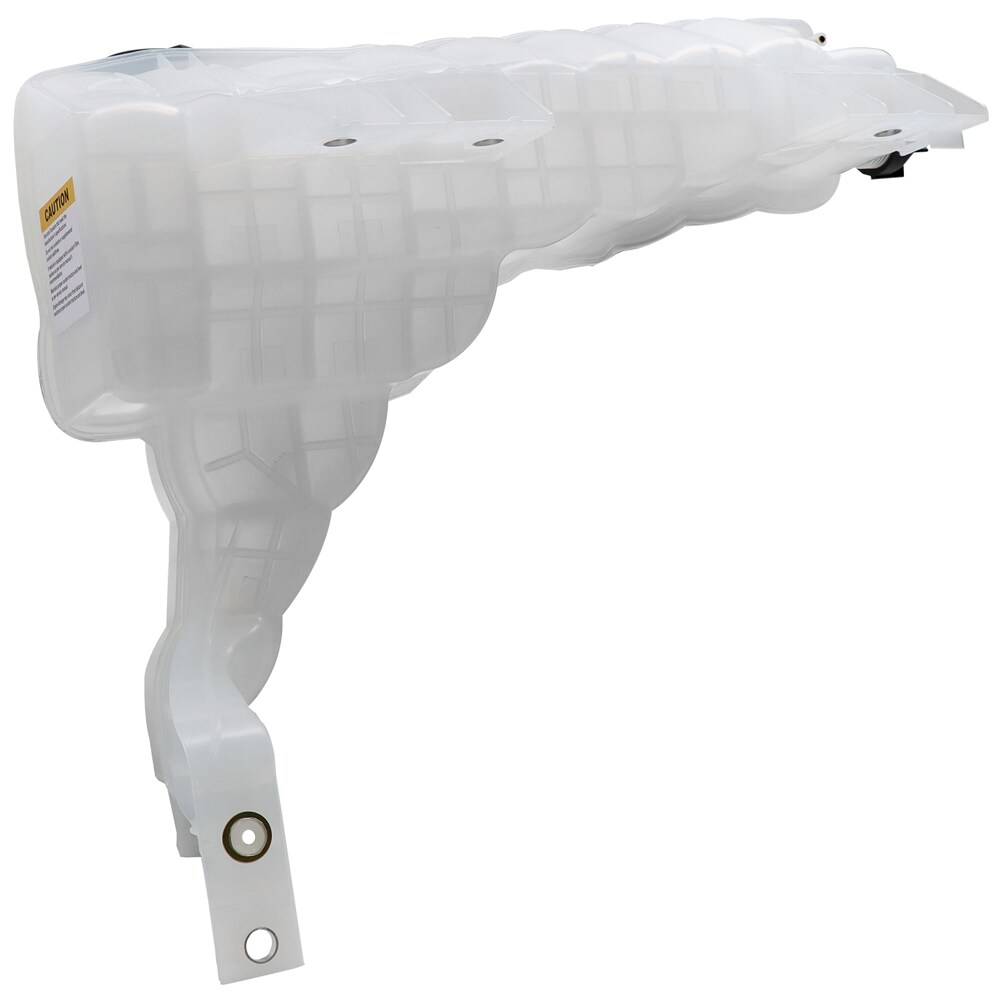 White Coolant Overflow Tank fit for 2013-2021 Selected Kenworth & Peterbilt T680/579 Truck Models, With Cover/Sensor, One Pcs
