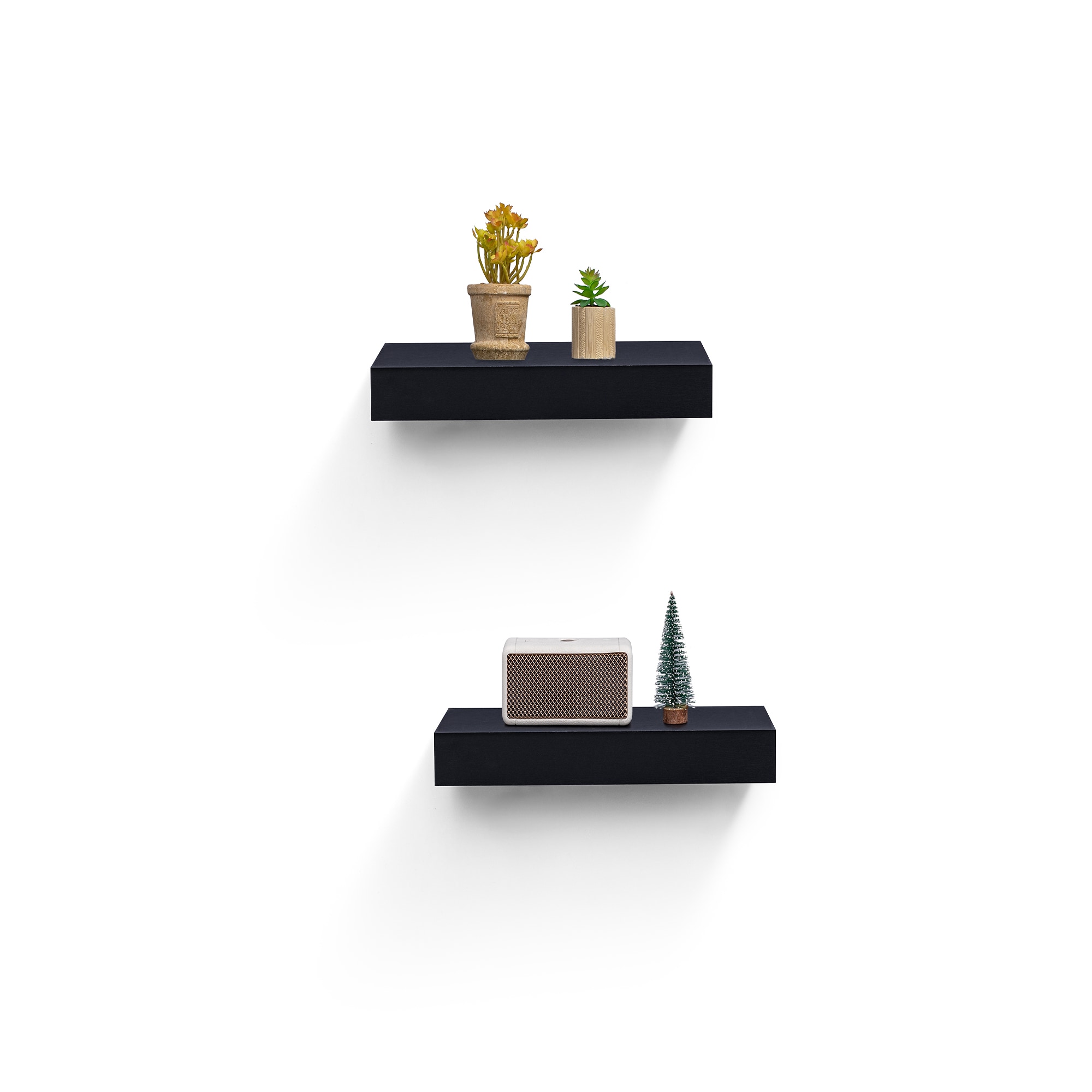 2-Piece Floating Wall Shelves, 14.96