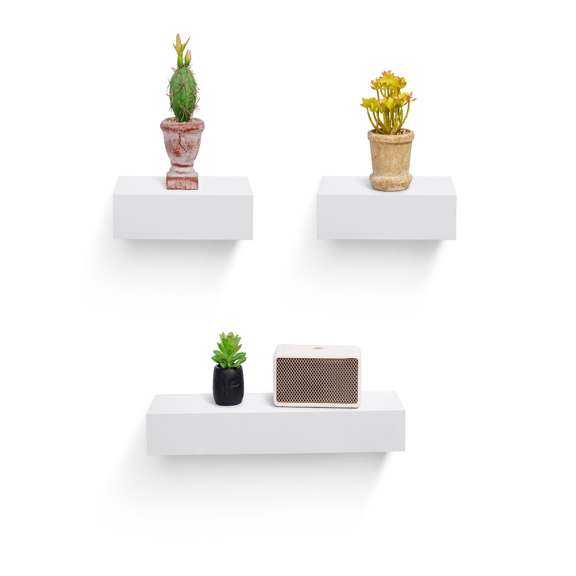 3-Piece Floating Wall Shelves, 18.11