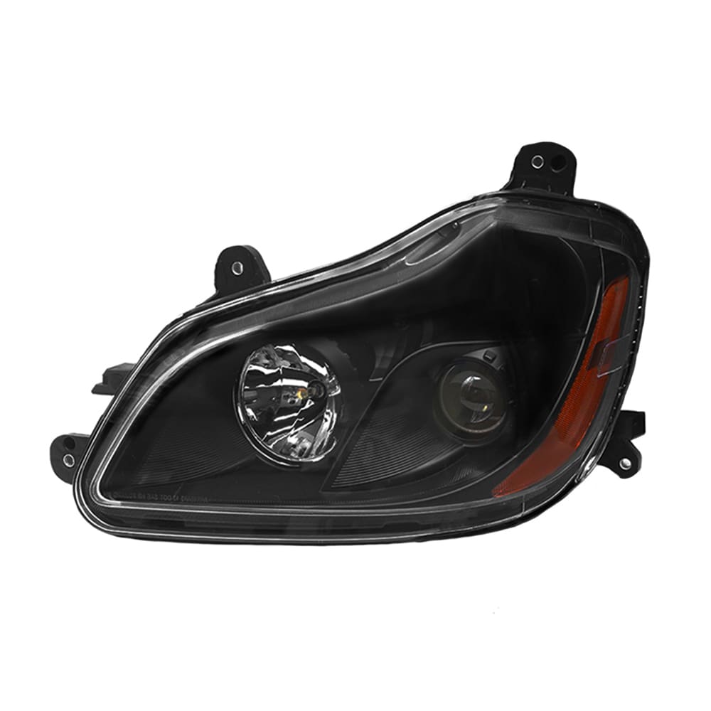 Headlight Assembly Fit for Kenworth T680 2013-2021, Headlights Headlamps Left/Driver Side(Black)