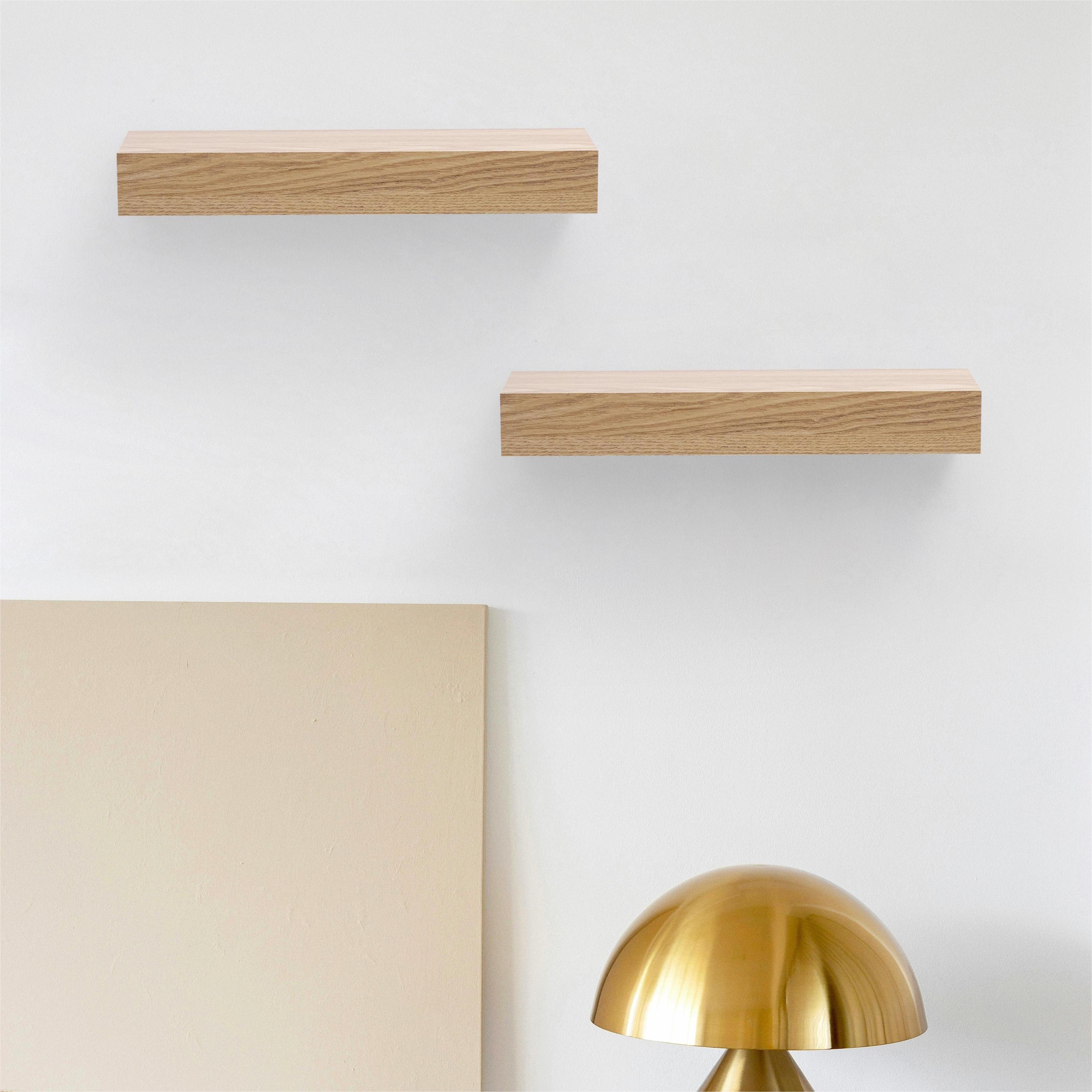 2-Piece Floating Wall Shelves, 11.81