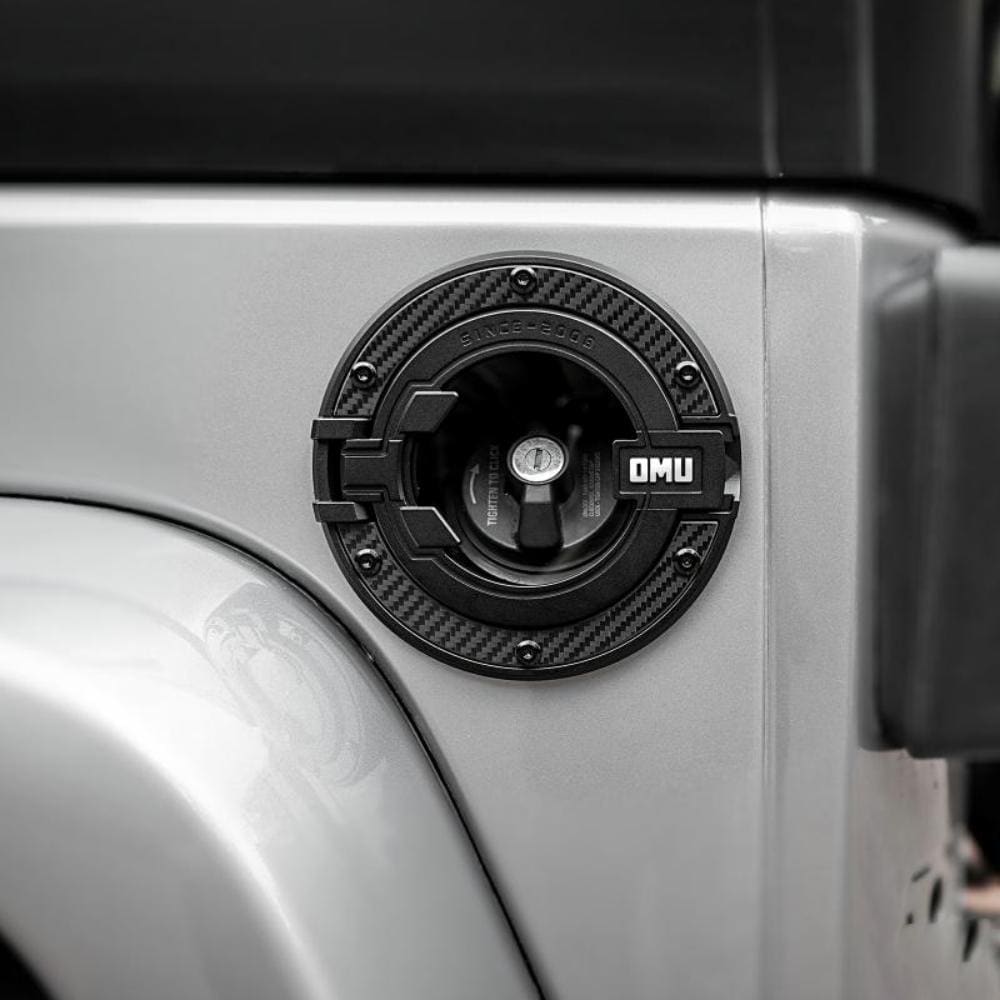 OMU Genesis Series Aluminum Transparent Space Capsule Gas Tank Cover For Jeep Wrangler JK