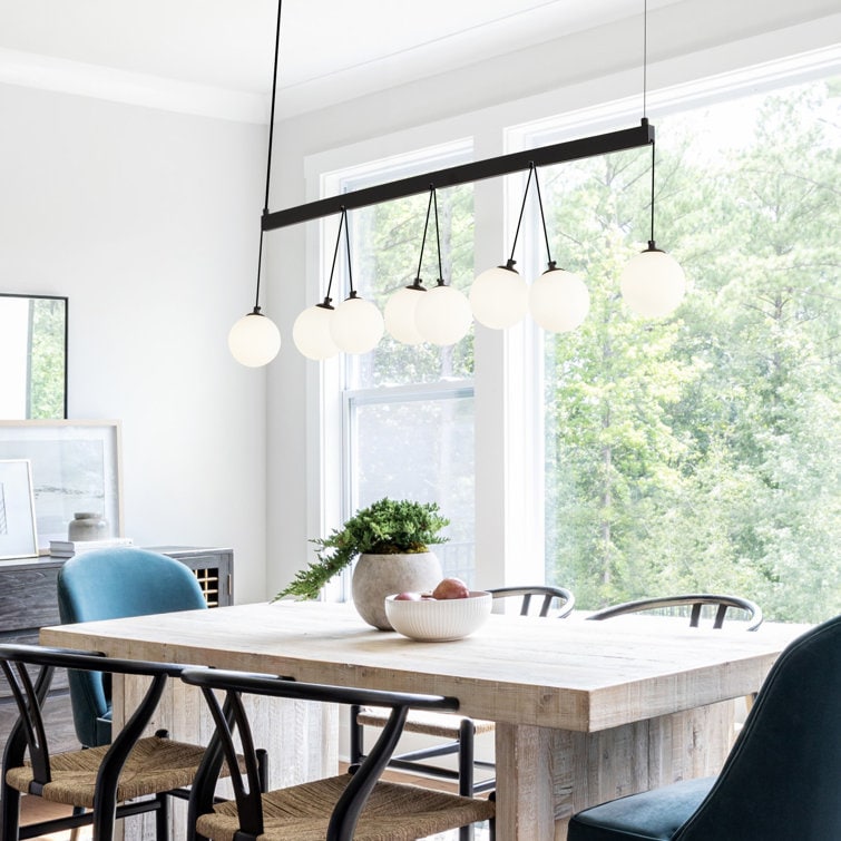 Broghan 8 - Light Sphere Globe Chandelier[No Bulb]