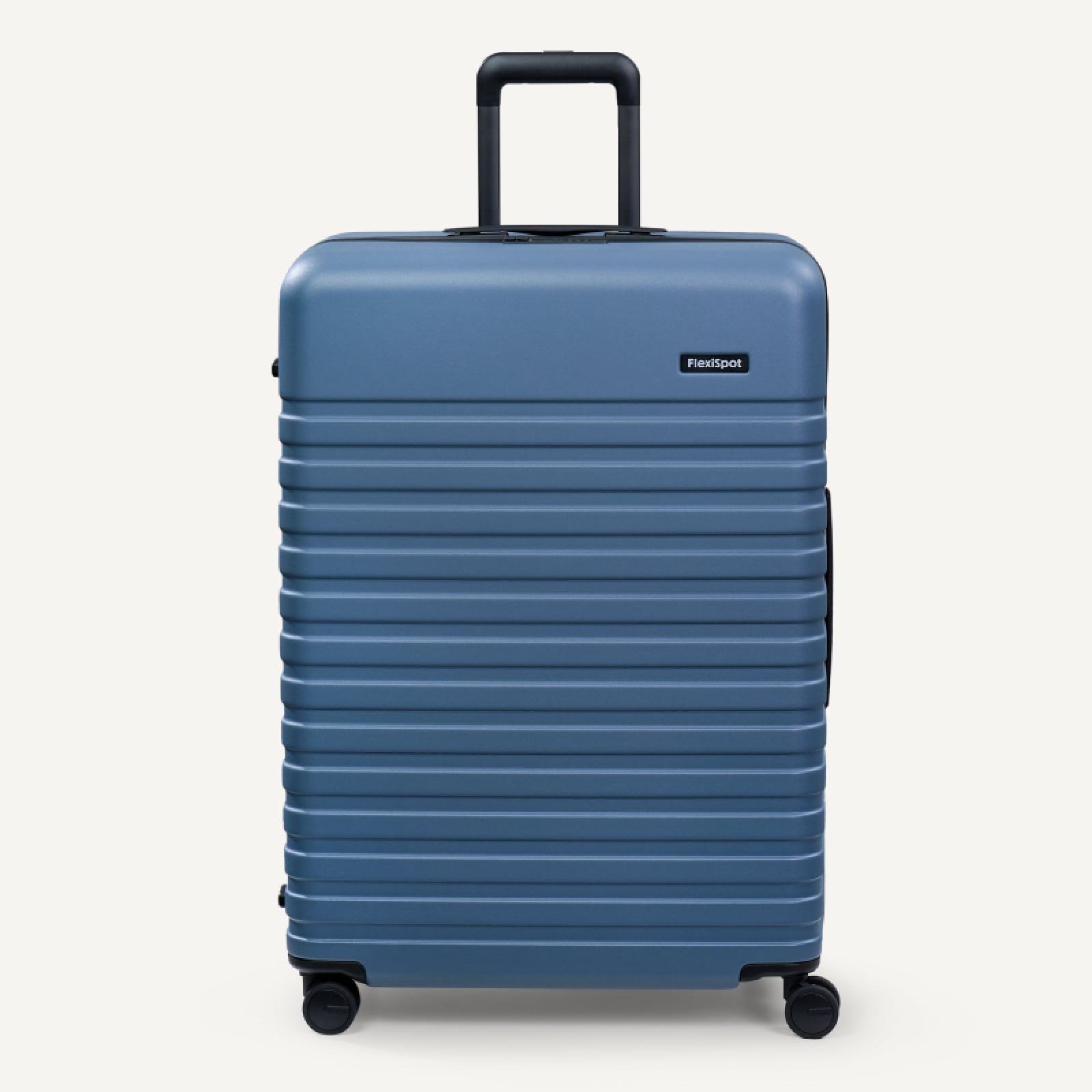 FlexiSpot PC Hardside Expandable Luggage with Spinner Wheels, Blue, 28-Inch