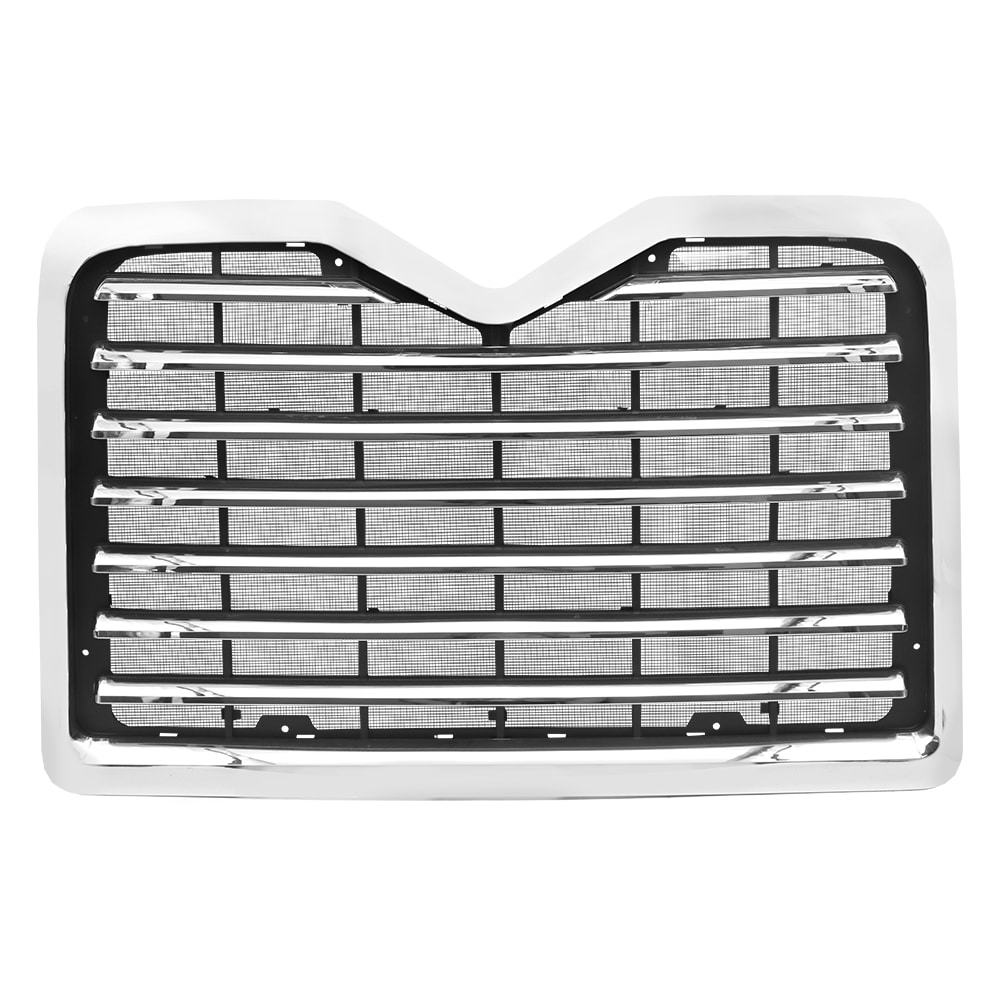 Chrome Grille fit for 2002-2016 Mack Vision, With Bug Screen, Chrome Plated