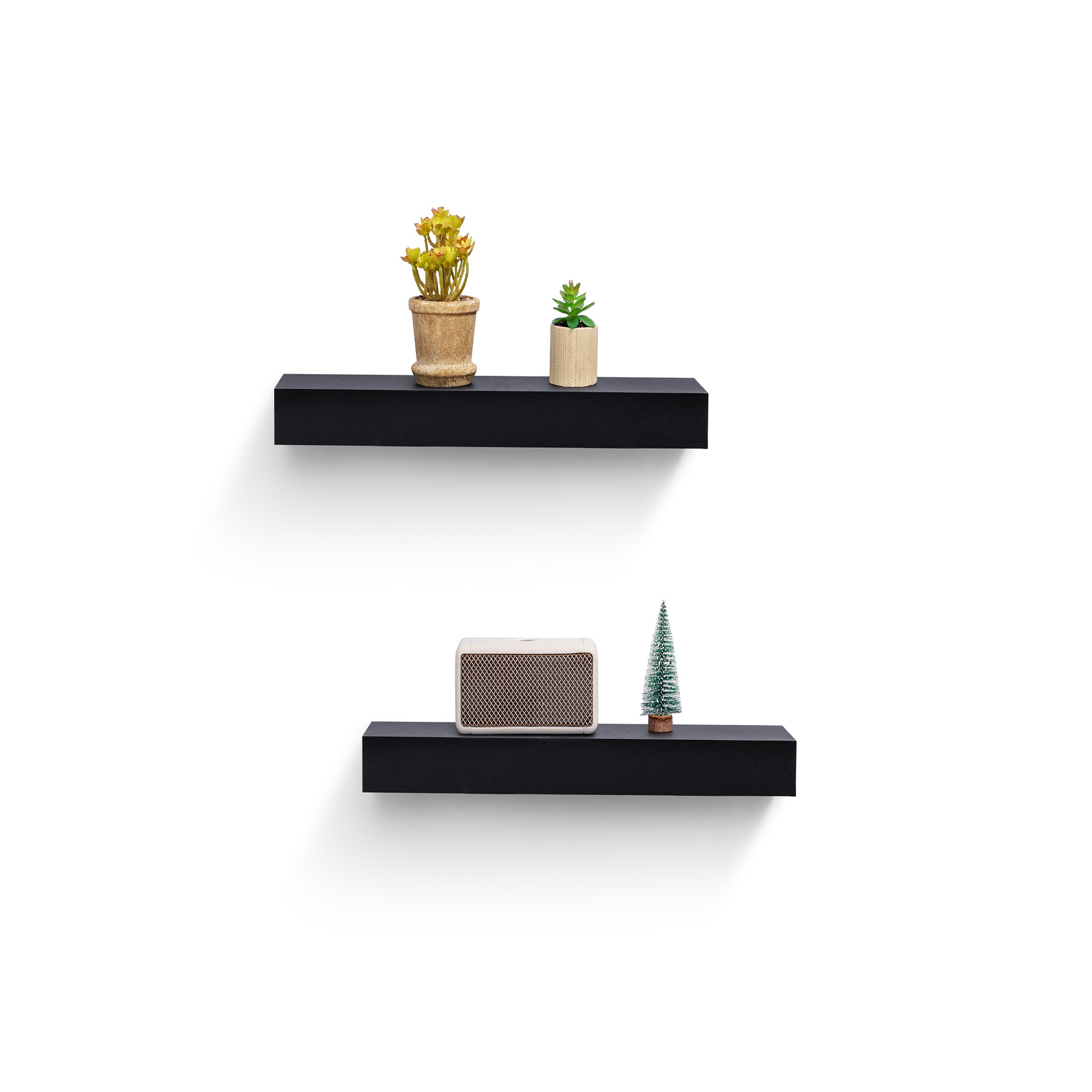 2-Piece Floating Wall Shelves, 18.11