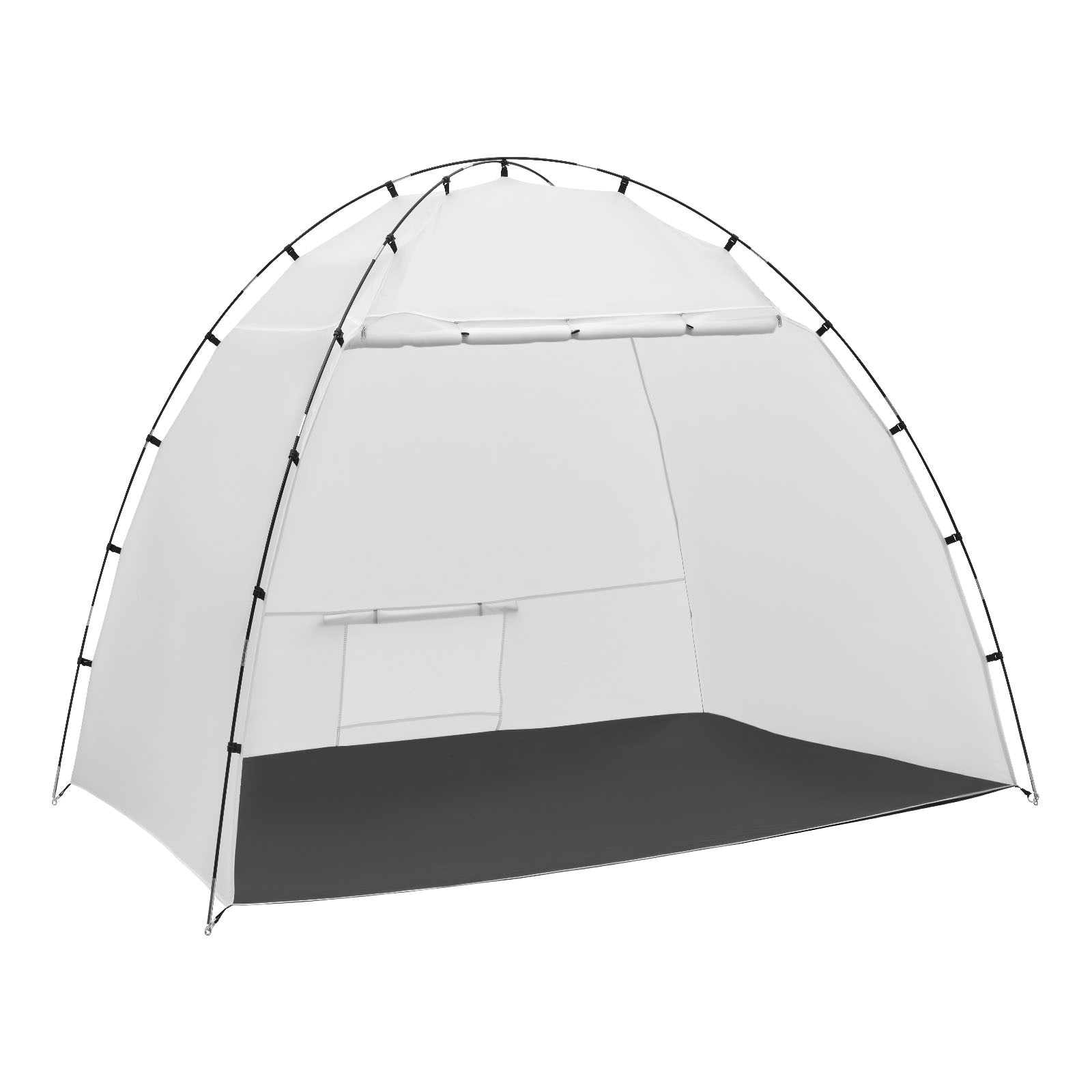 Portable Paint Booth Tent, 91.7 x 67.7 x 74.8 inch Painting Tent Station, Spray Shelter with Built-in Floor & Mesh Screen, Large Space, Oxford Spray P