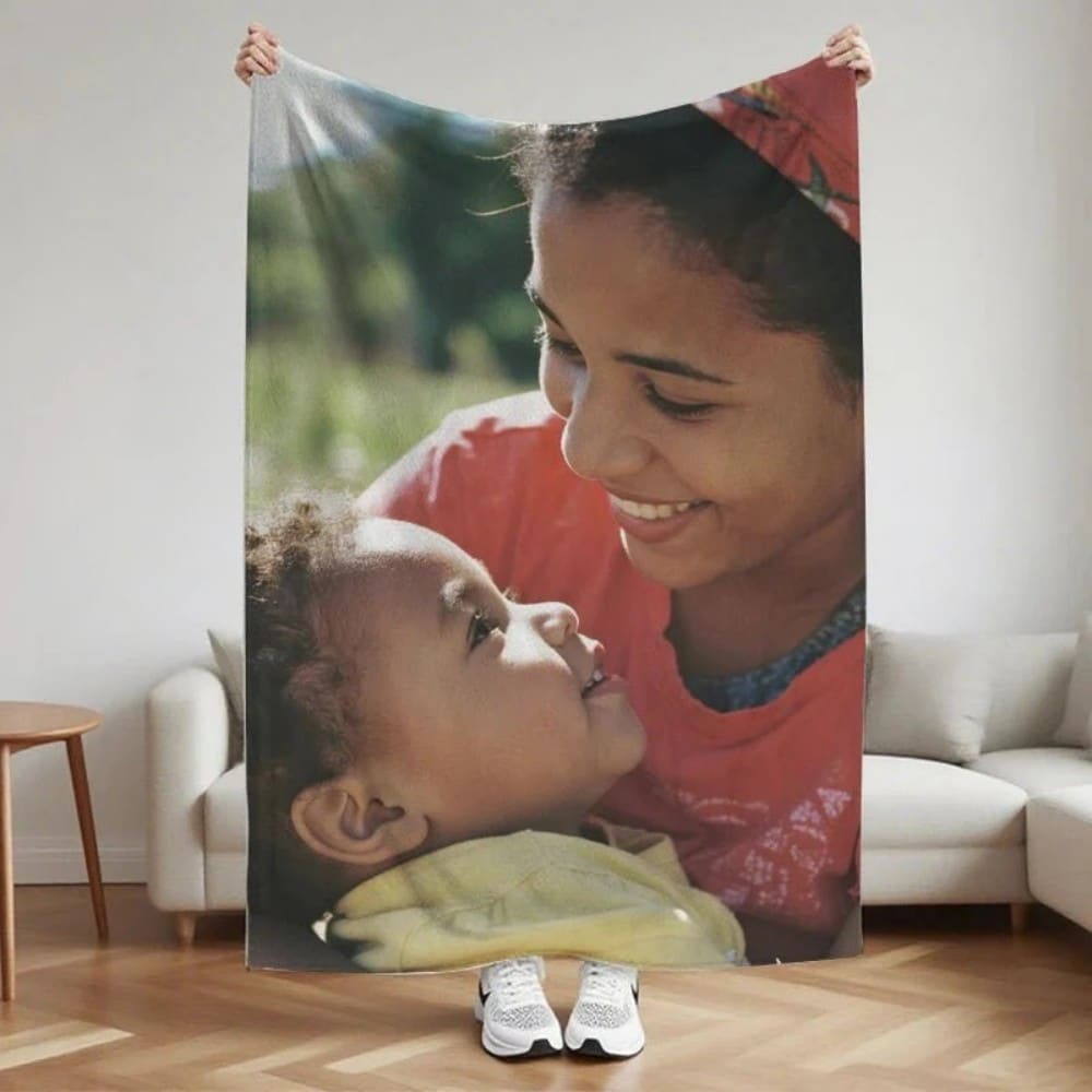 Custom Blanket Photo customization available Suitable for Halloween-themed prints (contact seller before ordering)