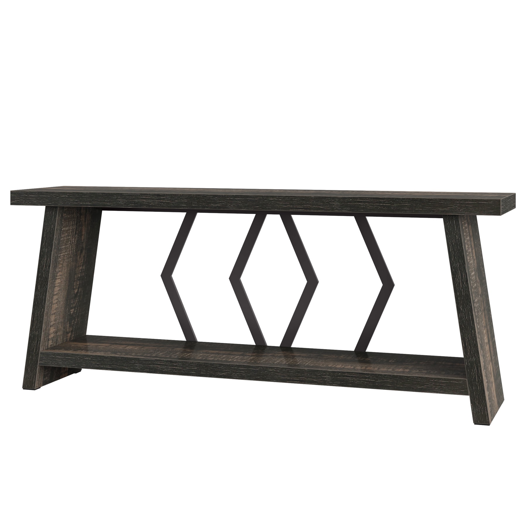 Console Sofa Table with Storage for Entryway Living Room