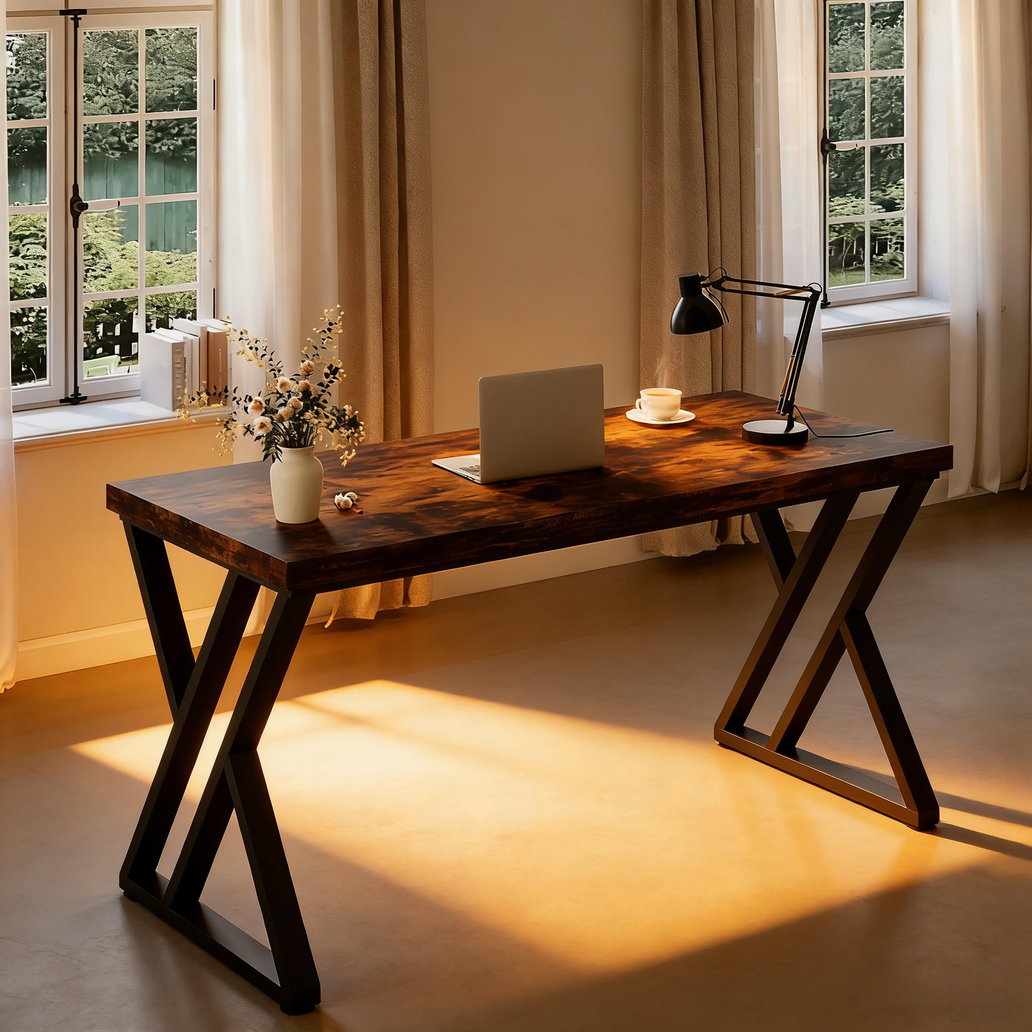 Heavy-Duty Computer Desk, 55
