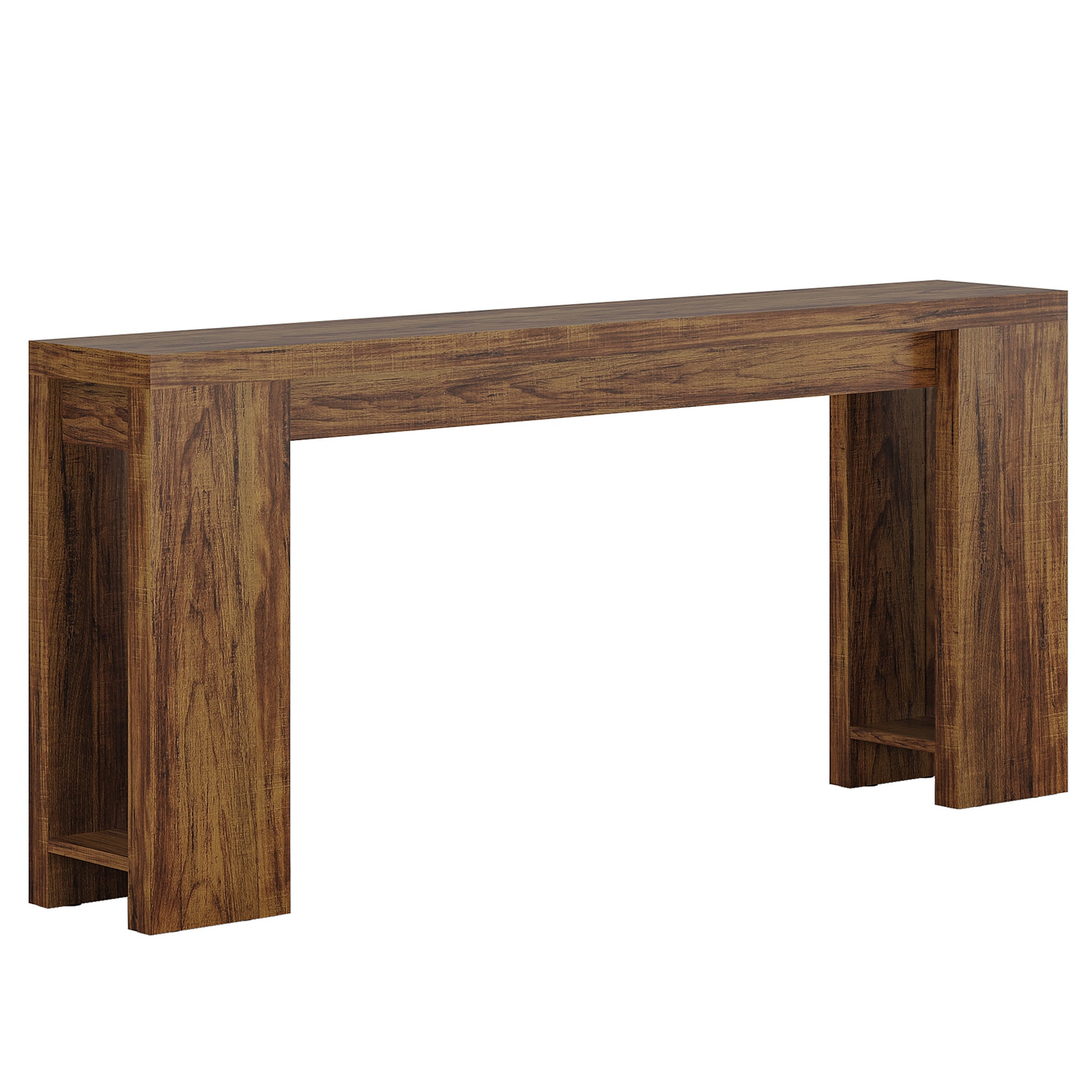 Wood Console Table, Farmhouse Sofa Table Entryway Table