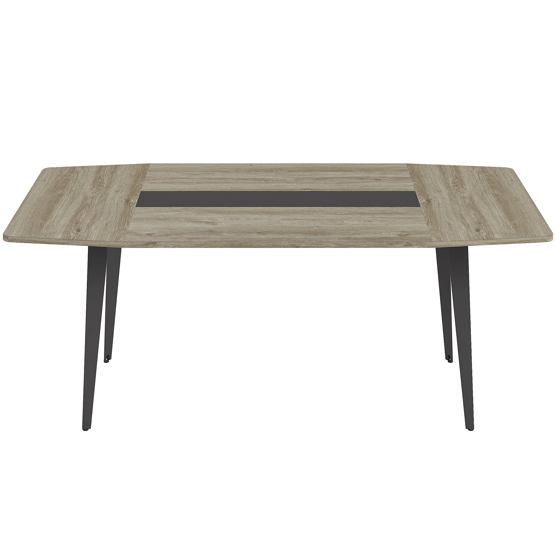 Conference Table, Modern Boat Shaped Meeting Table