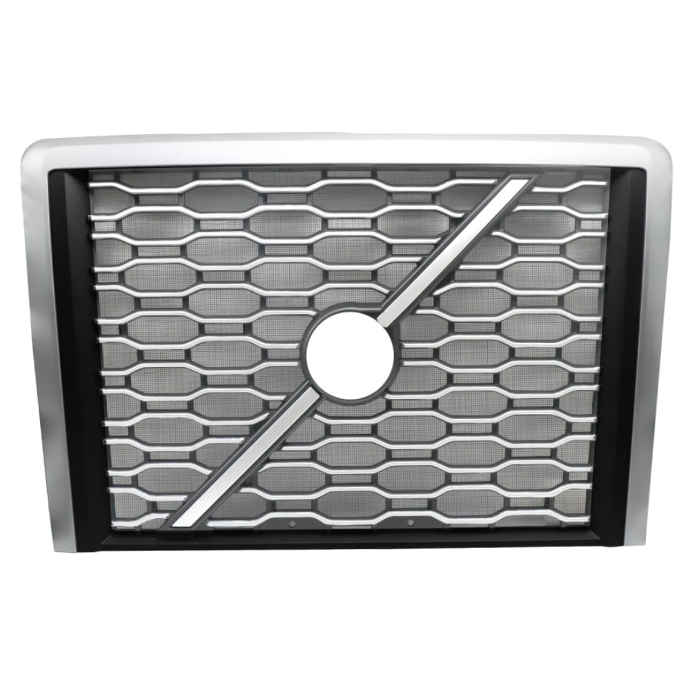 Chrome + Black Grille fit for 2018+ Volvo VNL Semi Trucks, With Bug Screen